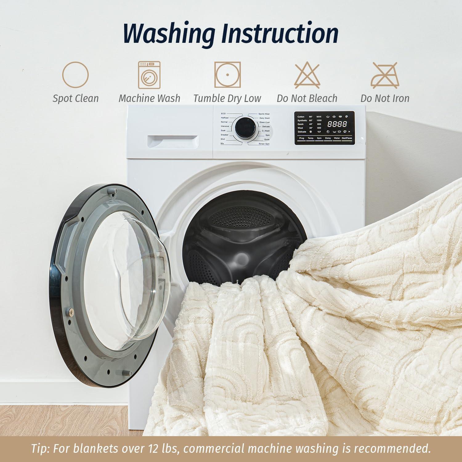 Manta con peso Wemore Jacquard 152x203 cm 9.07 kg Sherpa