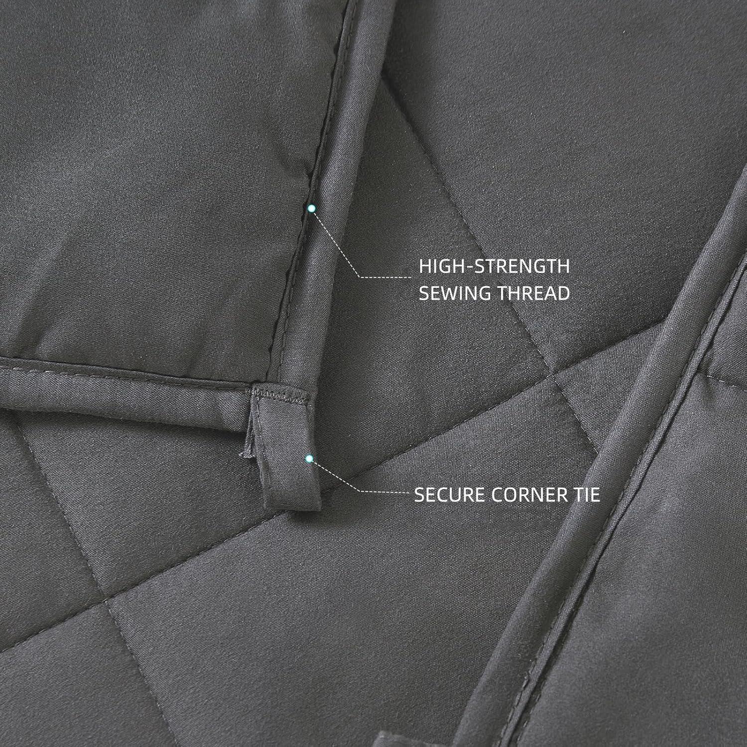 Manta con peso CODUM 101.6x152.4cm 2.27kg Gris oscuro