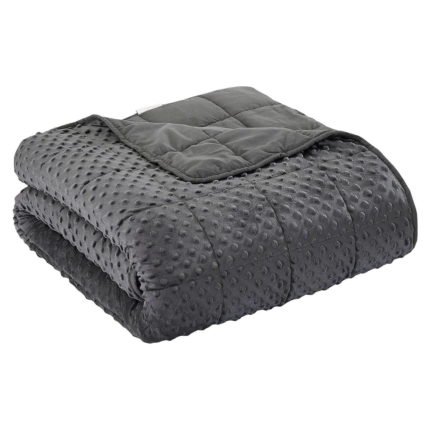 Manta con peso WAIBIO 6.8 kg 152x203 cm Gris Oscuro