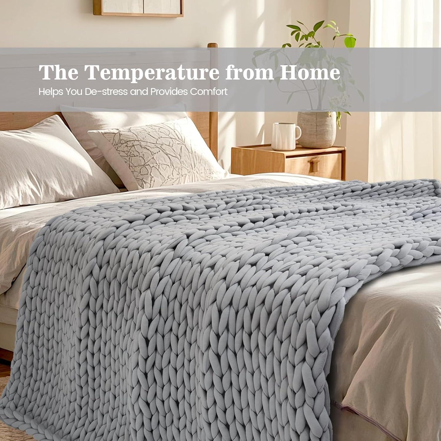 Manta con peso Goodhipi 121.92x182.88 cm 5.44 kg Transpirable