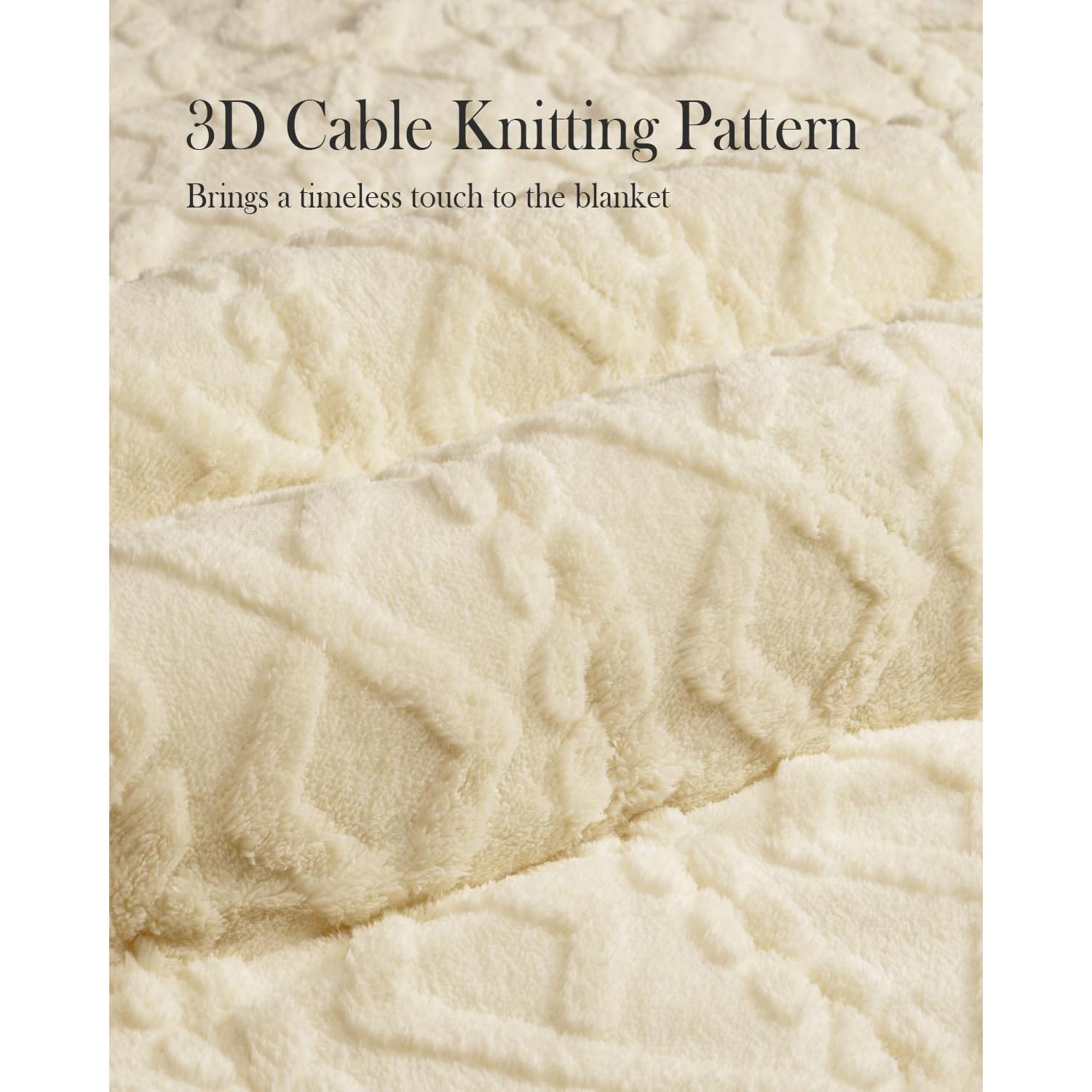 Manta con peso Topblan 7 kg Sherpa 152 x 203 cm Beige