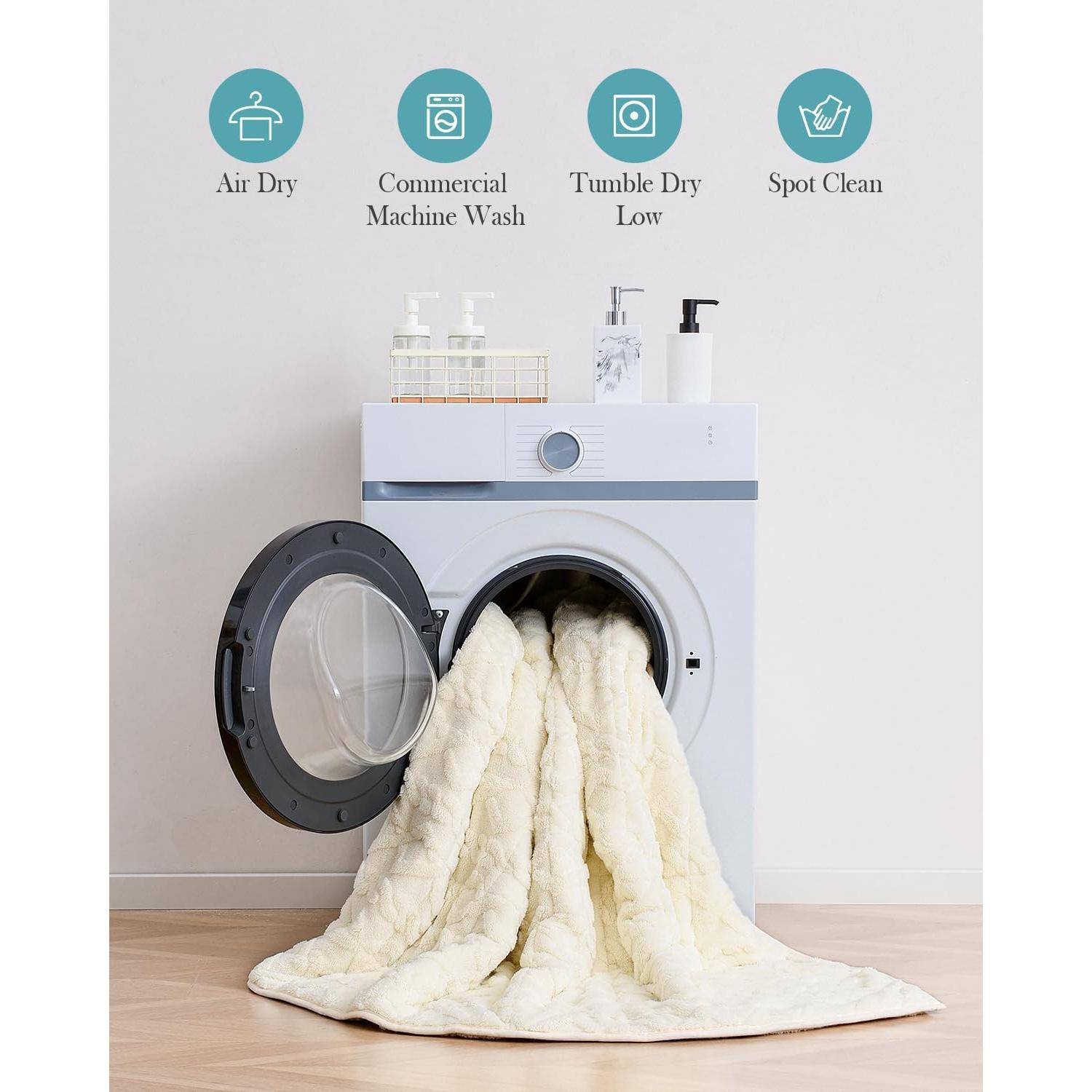 Manta con peso Topblan 7 kg Sherpa 152 x 203 cm Beige