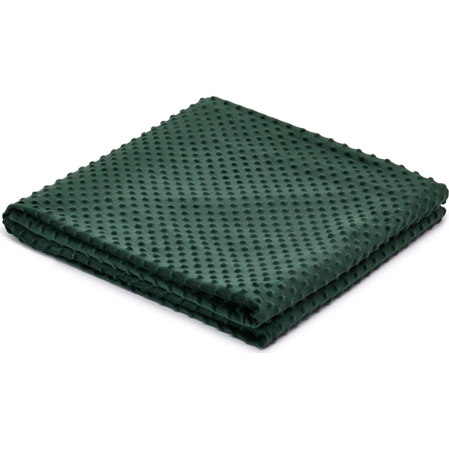 Funda de Edredón TONGDADA Verde Oscuro Minky 121x183 cm
