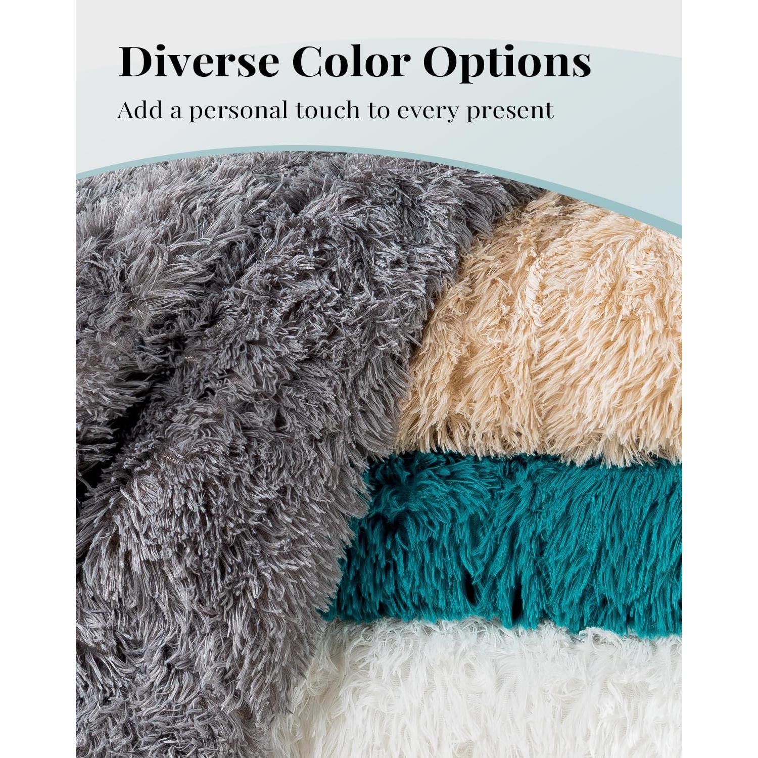 Manta con peso Topblan 6.8kg Sherpa 152x203 cm Gris