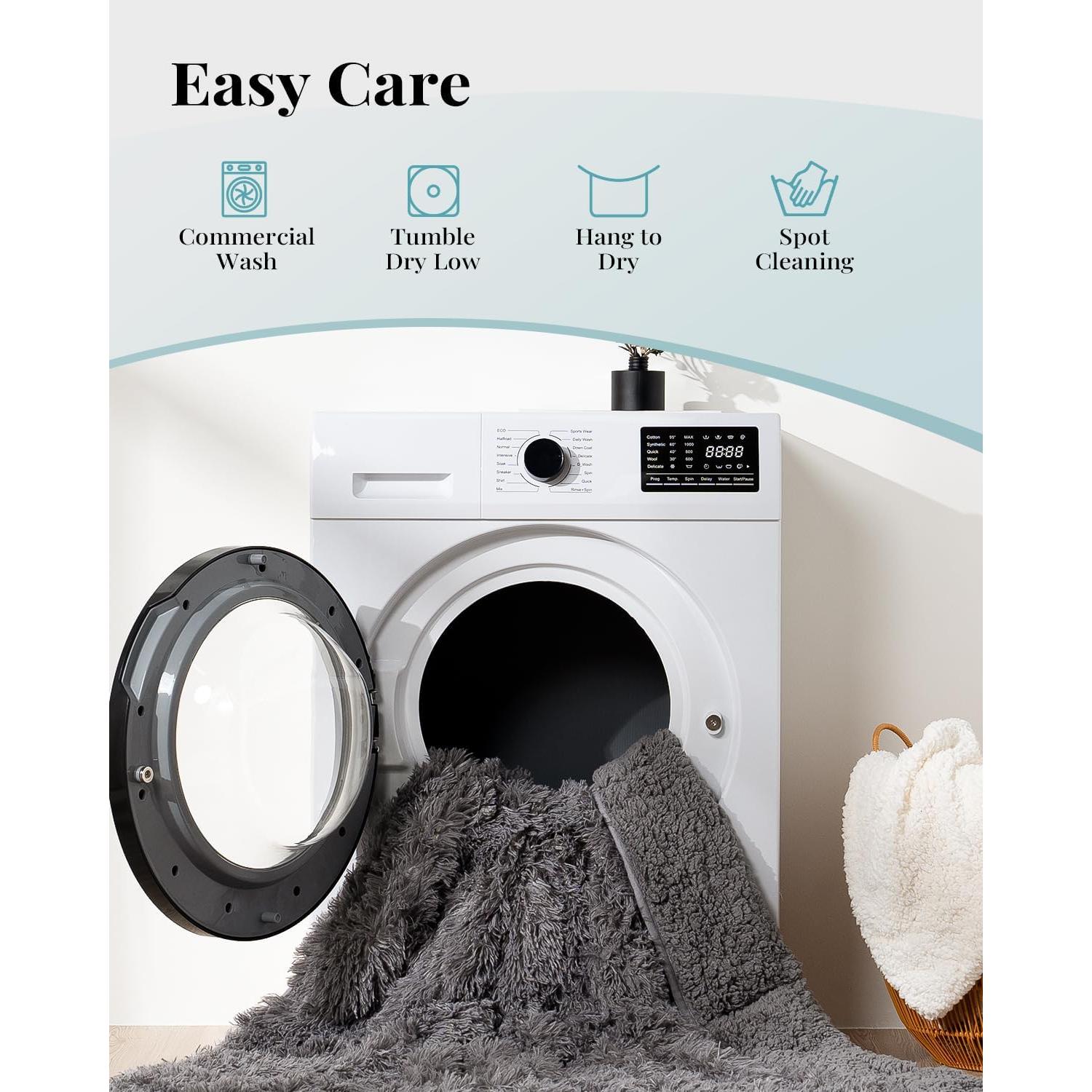 Manta con peso Topblan 6.8kg Sherpa 152x203 cm Gris