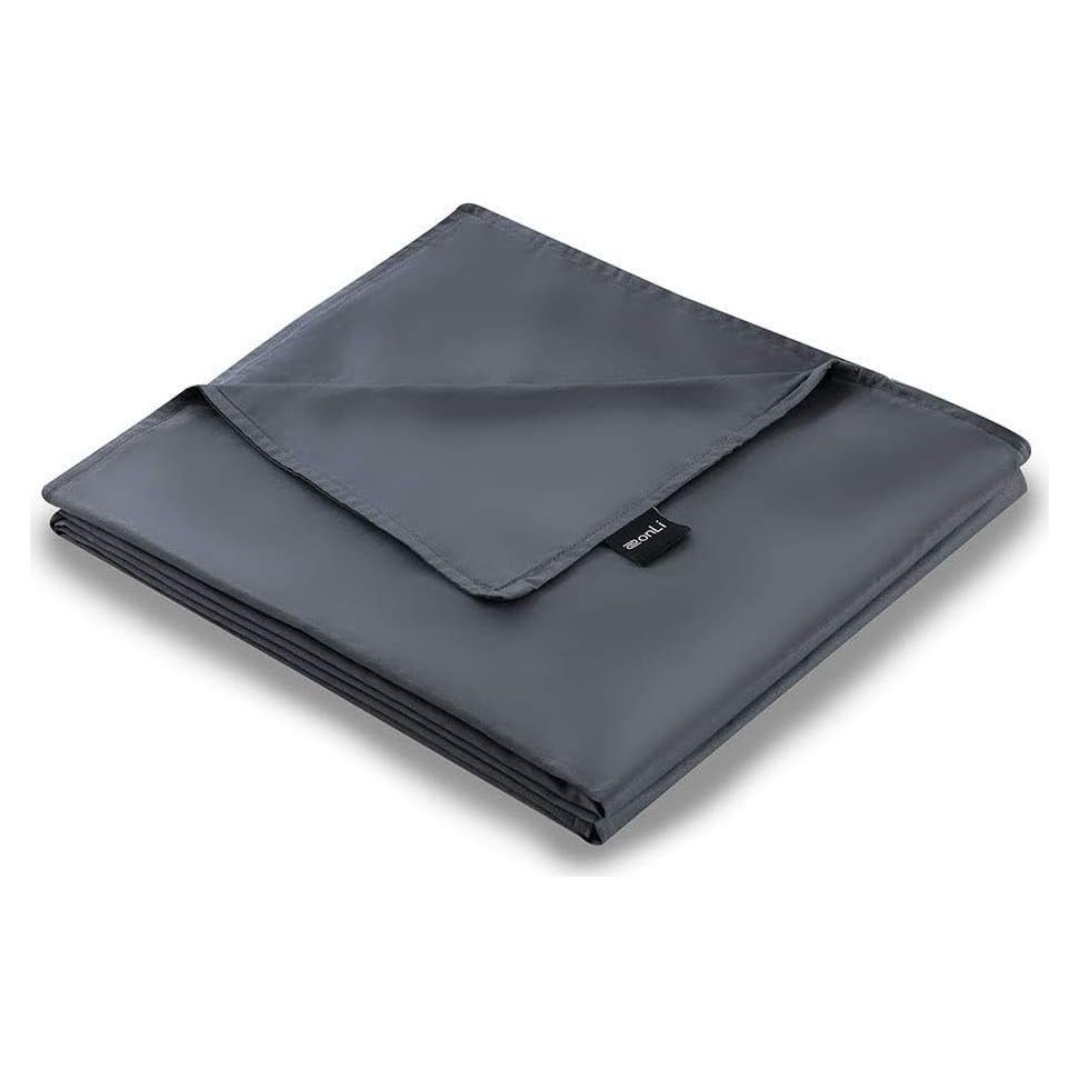 Funda de Edredón ZonLi Microfibra Gris 152x203 cm Reina