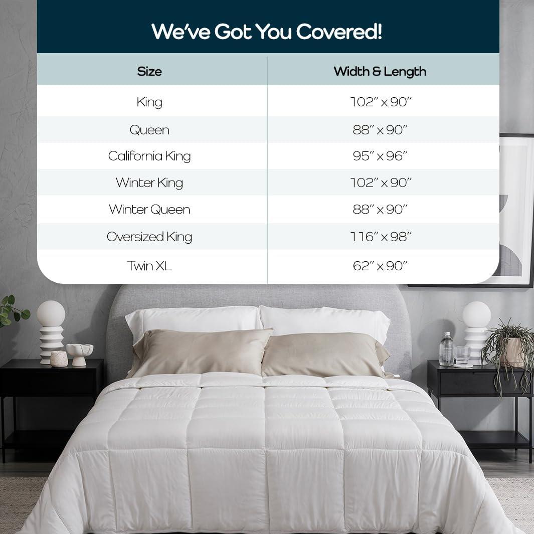 Edredón Queen Oliva + Caja 100% Viscosa de Bambú Hipoalergénico