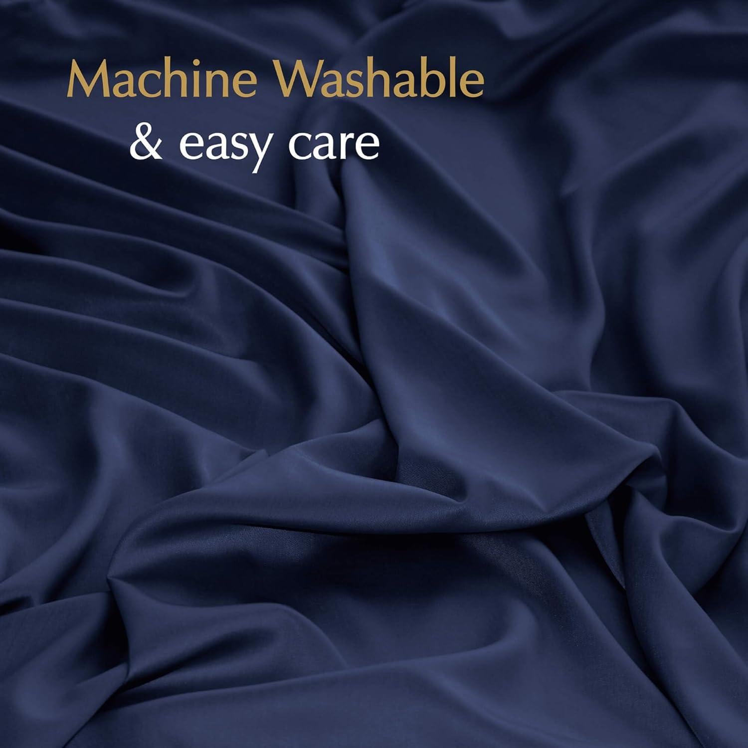 Funda de Manta con Peso Aricove 122x183 cm Azul Medianoche