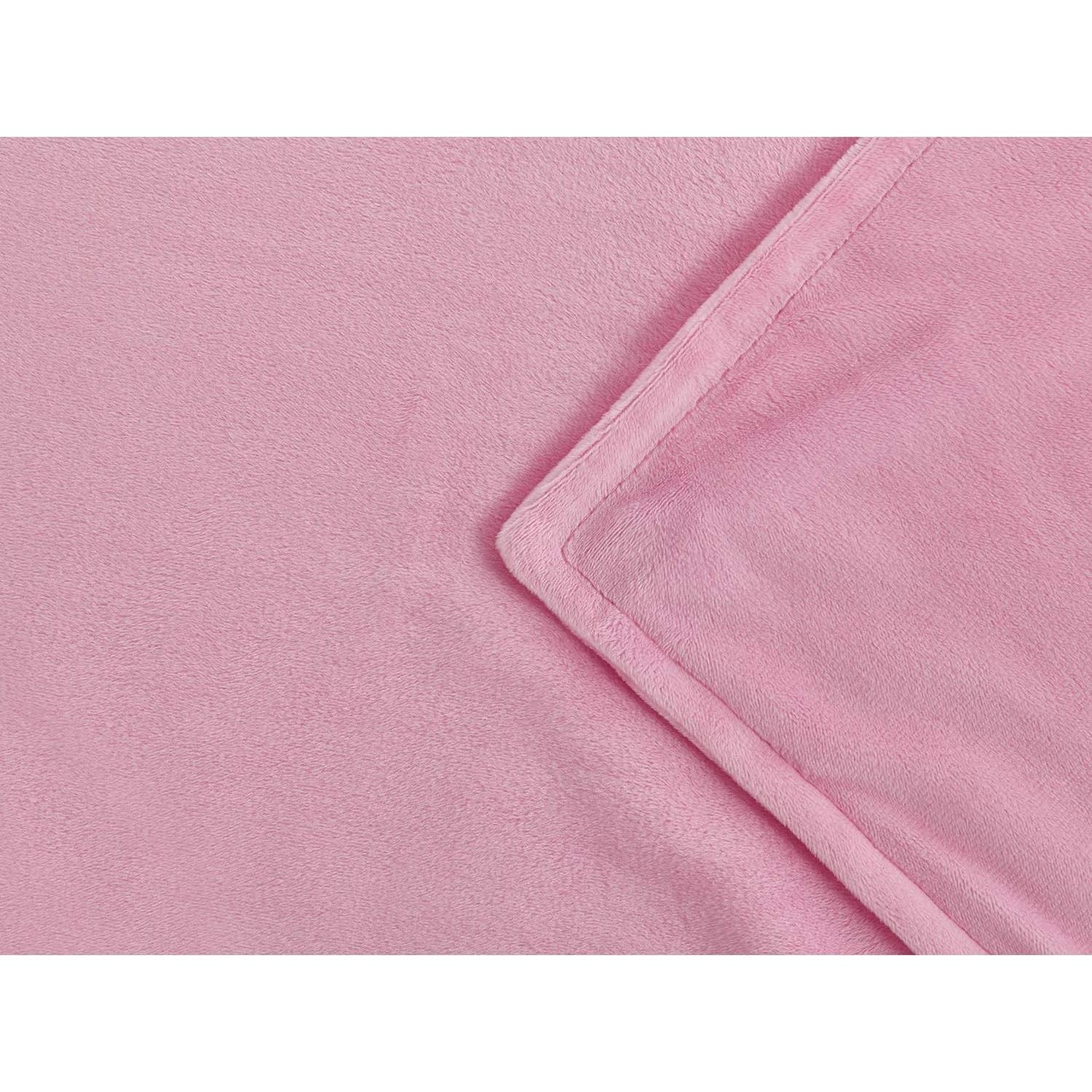 Funda de Edredón RelaxBlanket 122x183cm Rosa Minky Premium