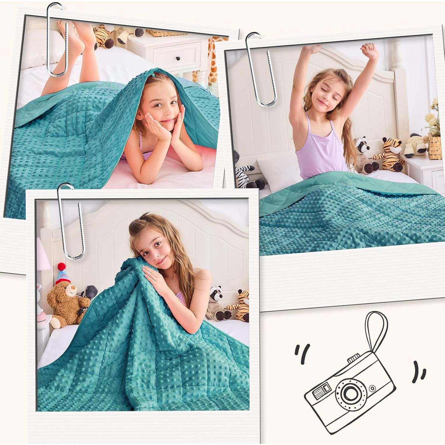 Manta con Peso Yescool 2.27kg para Niños 50.8x76.2cm