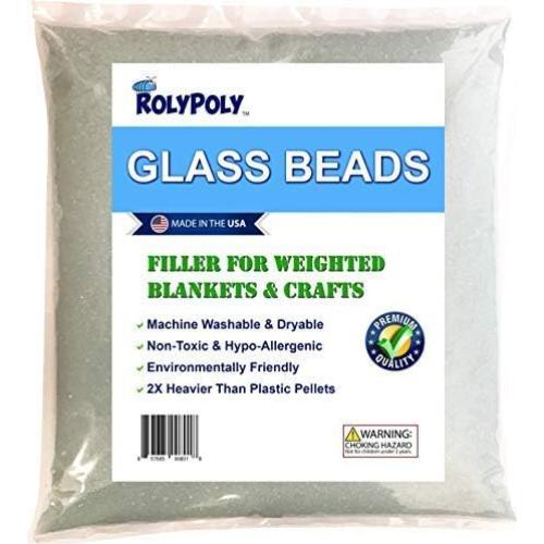 Relleno de Perlas de Vidrio Roly Poly 4.54 kg para Manualidades