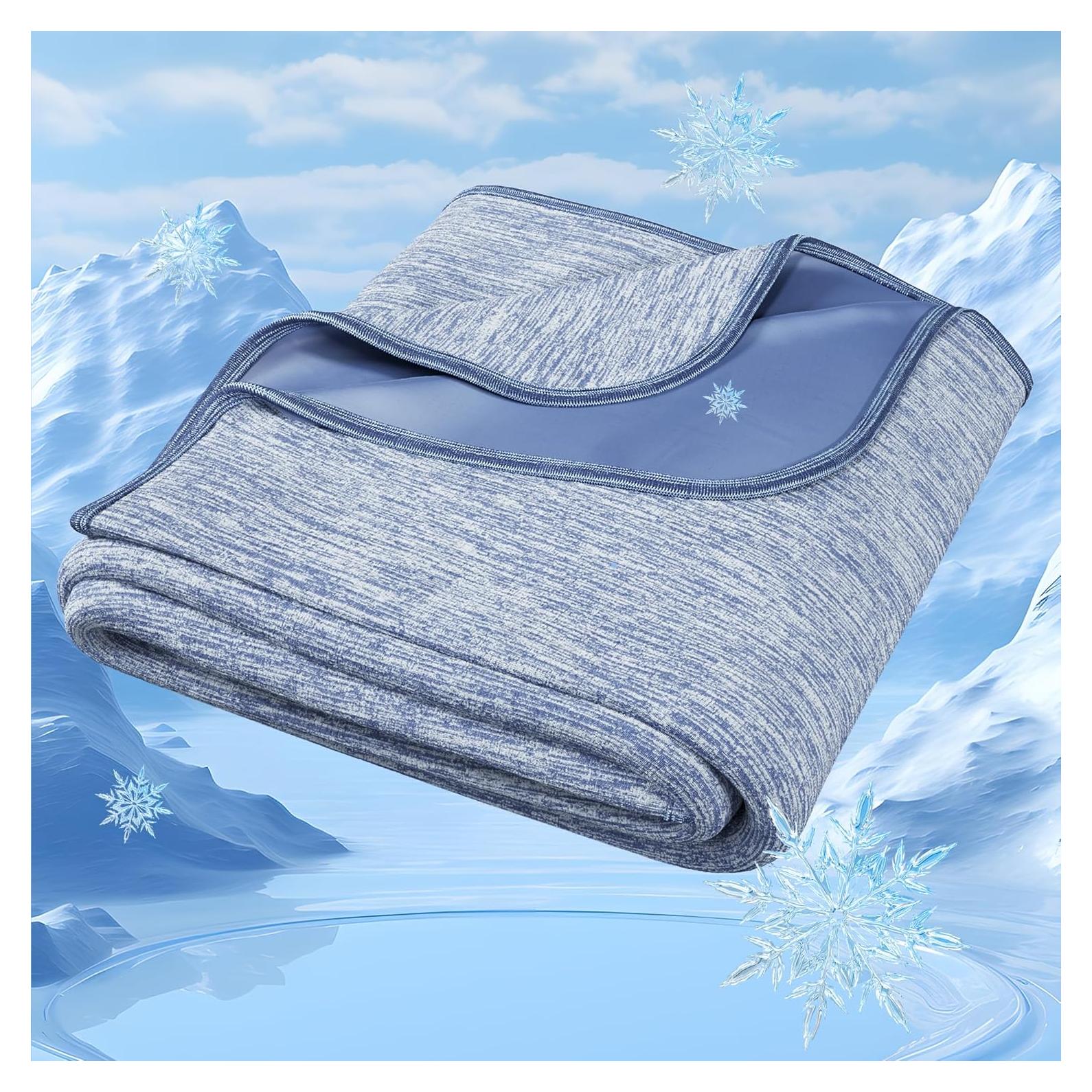 Manta Refrigerante Degrees of Comfort Queen 2x2.3m Azul