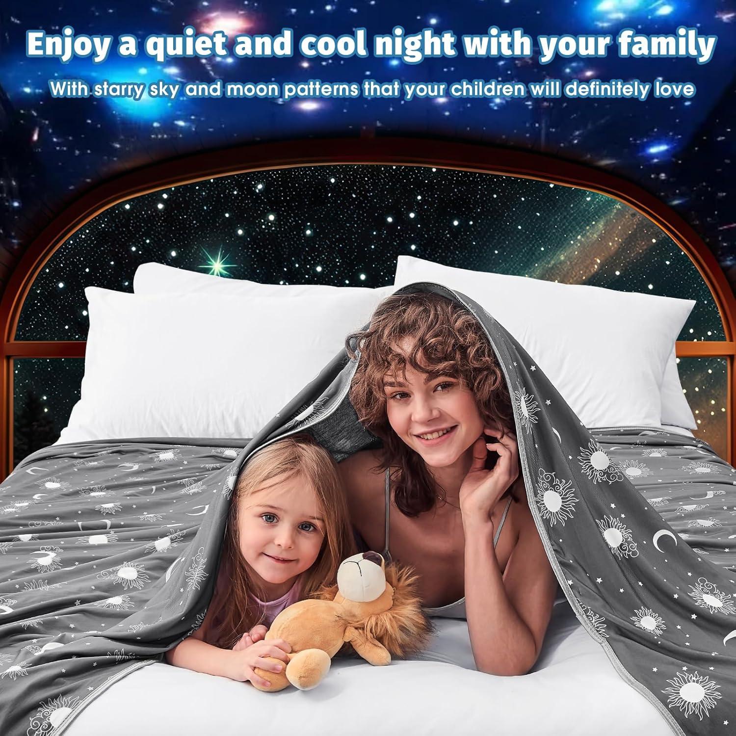 Manta Refrigerante Inhand Reina 228.6x228.6cm Gris Oscuro