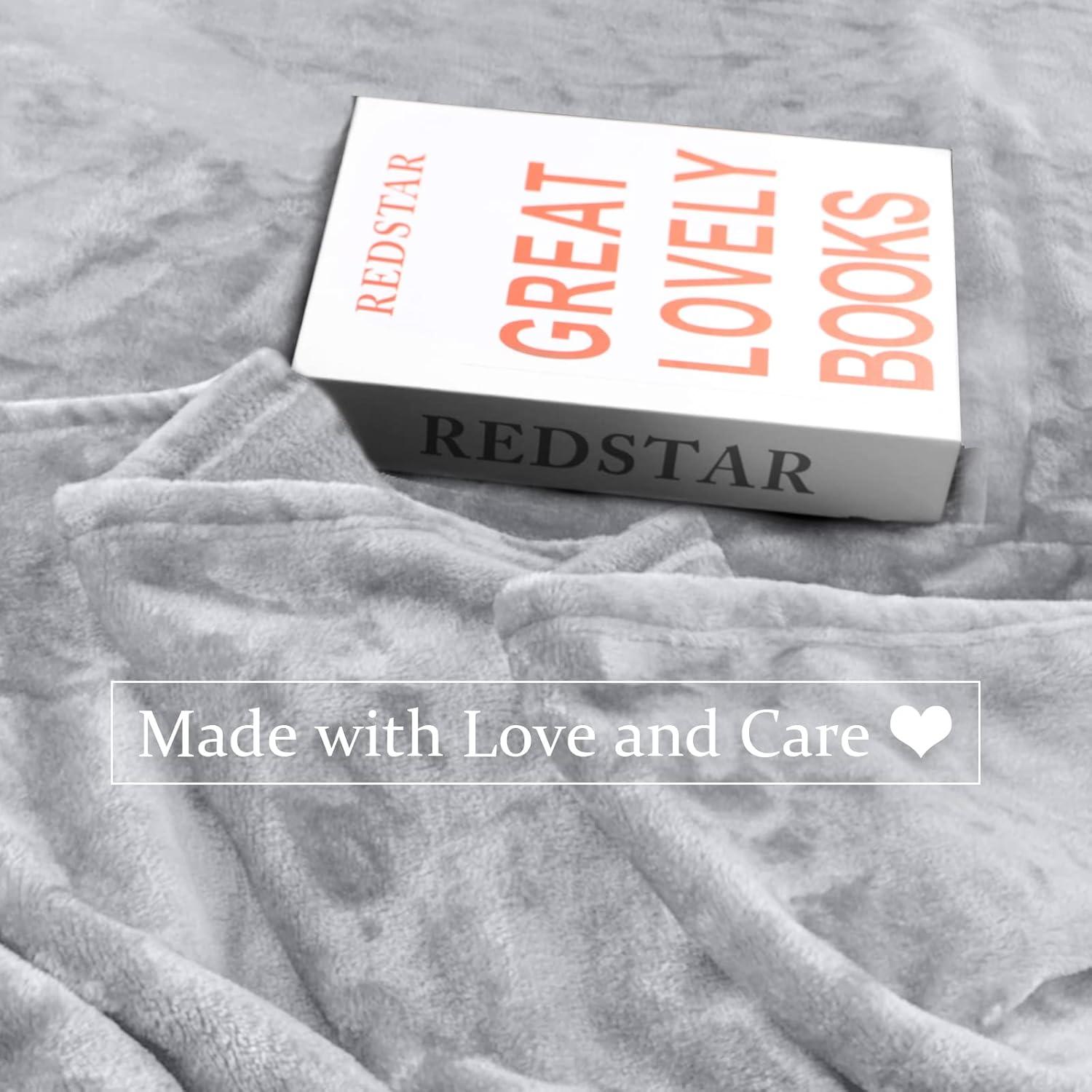 Manta Extra Grande 305x305 cm Edenleaf Gris Claro Suave