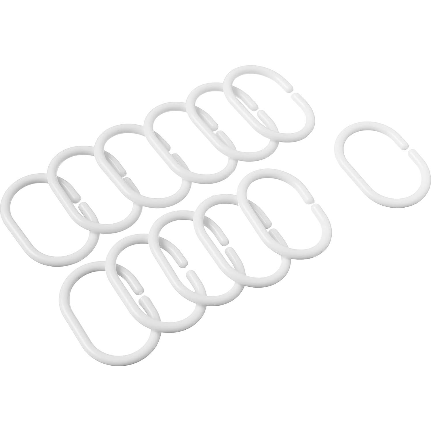 Forro de Ducha Impermeable Amazon Basics PEVA 182.88 cm Claro