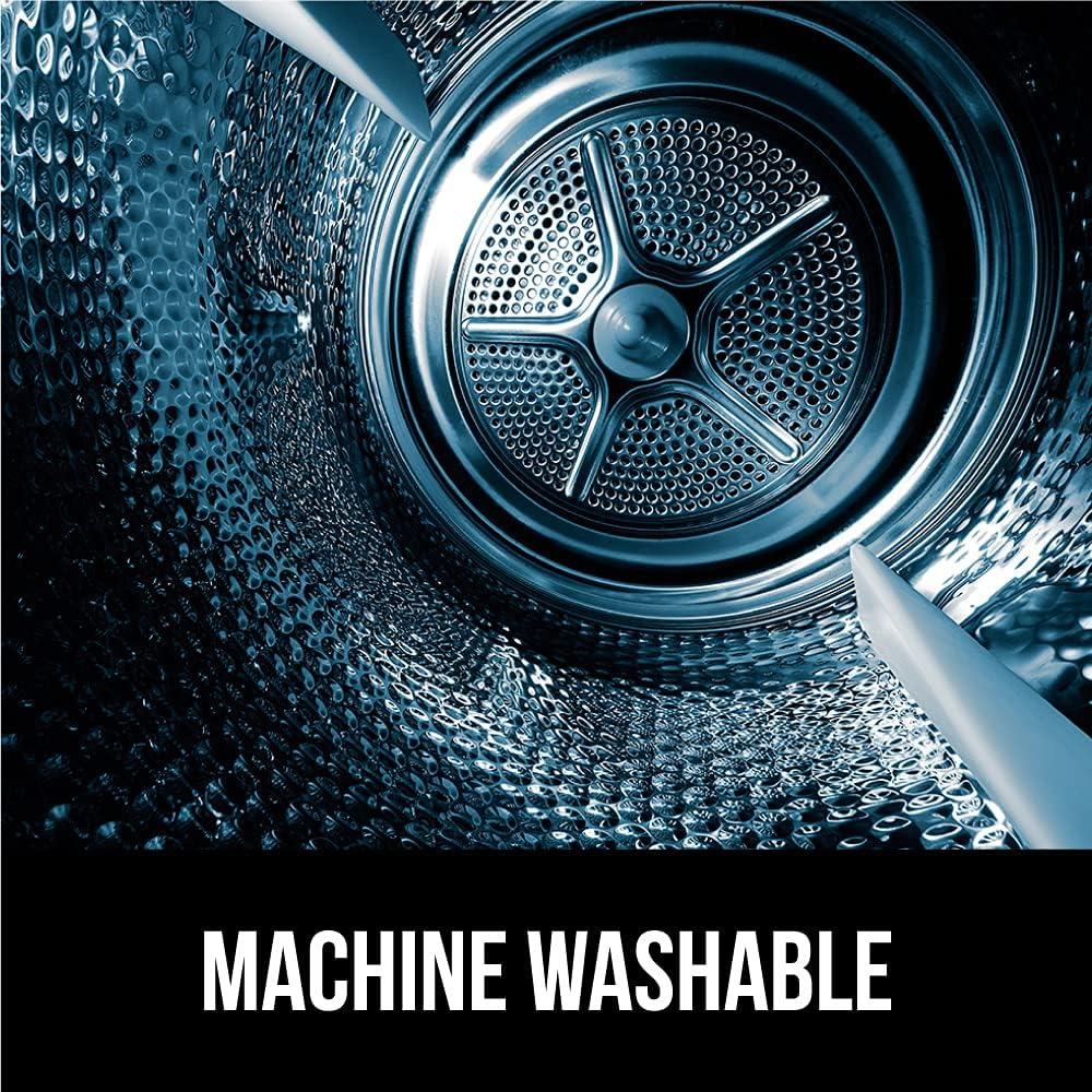 Cortina de Ducha Gorilla Grip Waffle 72x72cm Blanca Resistente