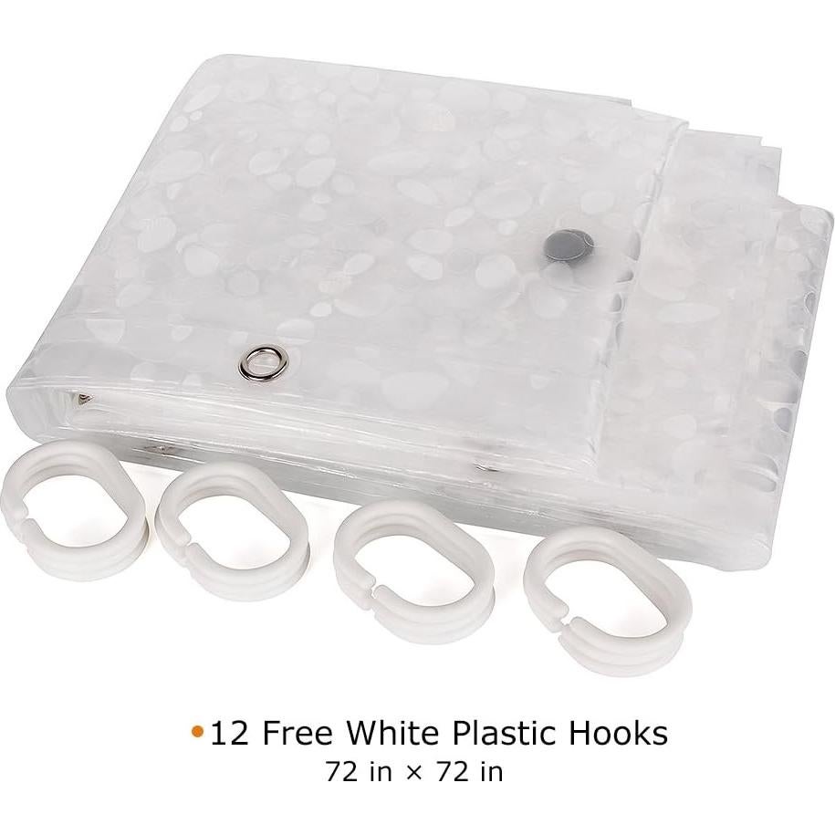 Cortina de Ducha WELTRXE EVA 182.88x182.88cm Impermeable