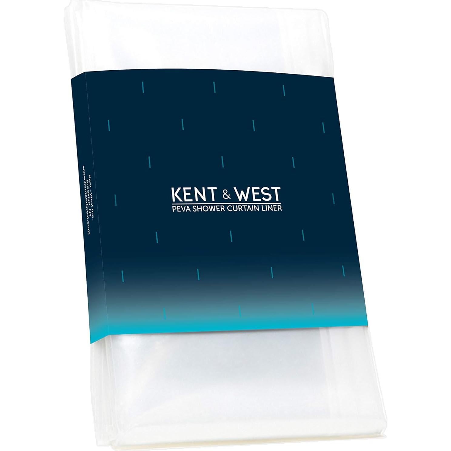 Forro de Cortina de Ducha PEVA Kent & West 72x72 cm Claro