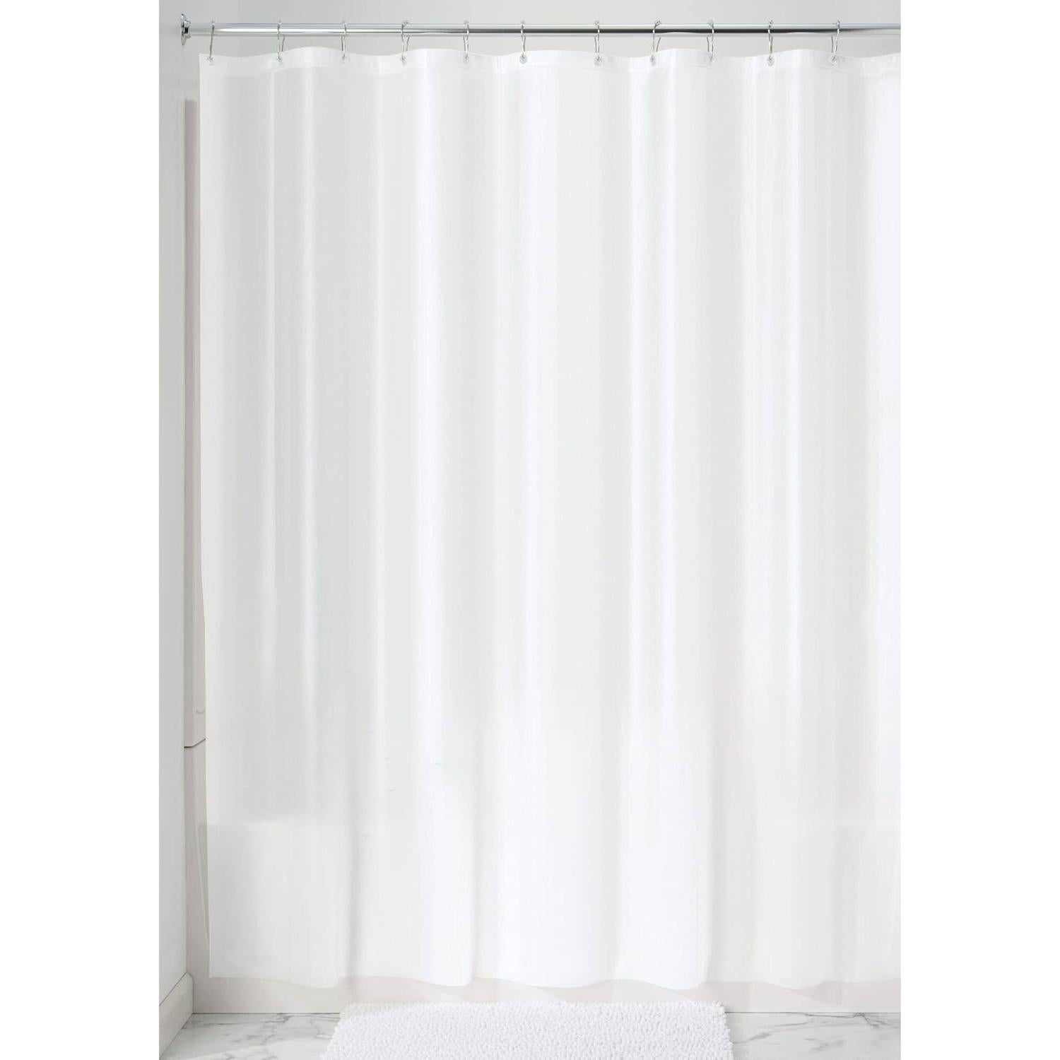 Forro de Cortina de Ducha iDesign PEVA 72x72 cm Resistente al Moho