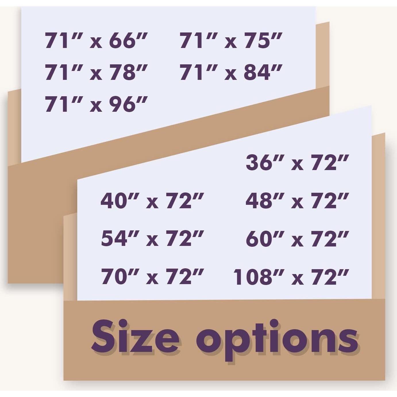Cortina de Ducha Microfibra Sra. Awesome 180x244 cm Blanca