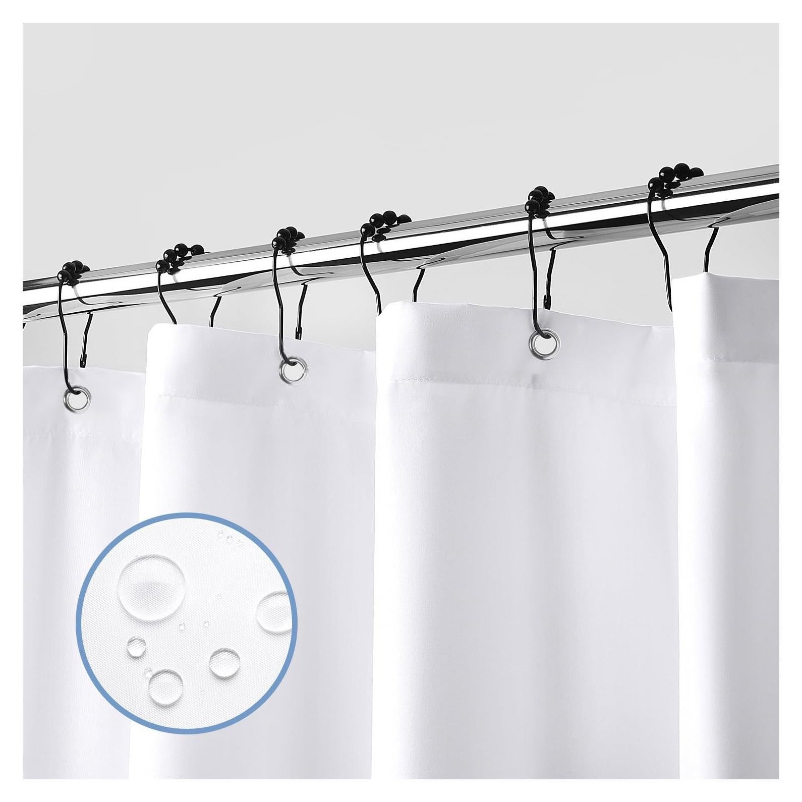 Forro de Ducha Impermeable Downluxe 178x183 cm Blanco