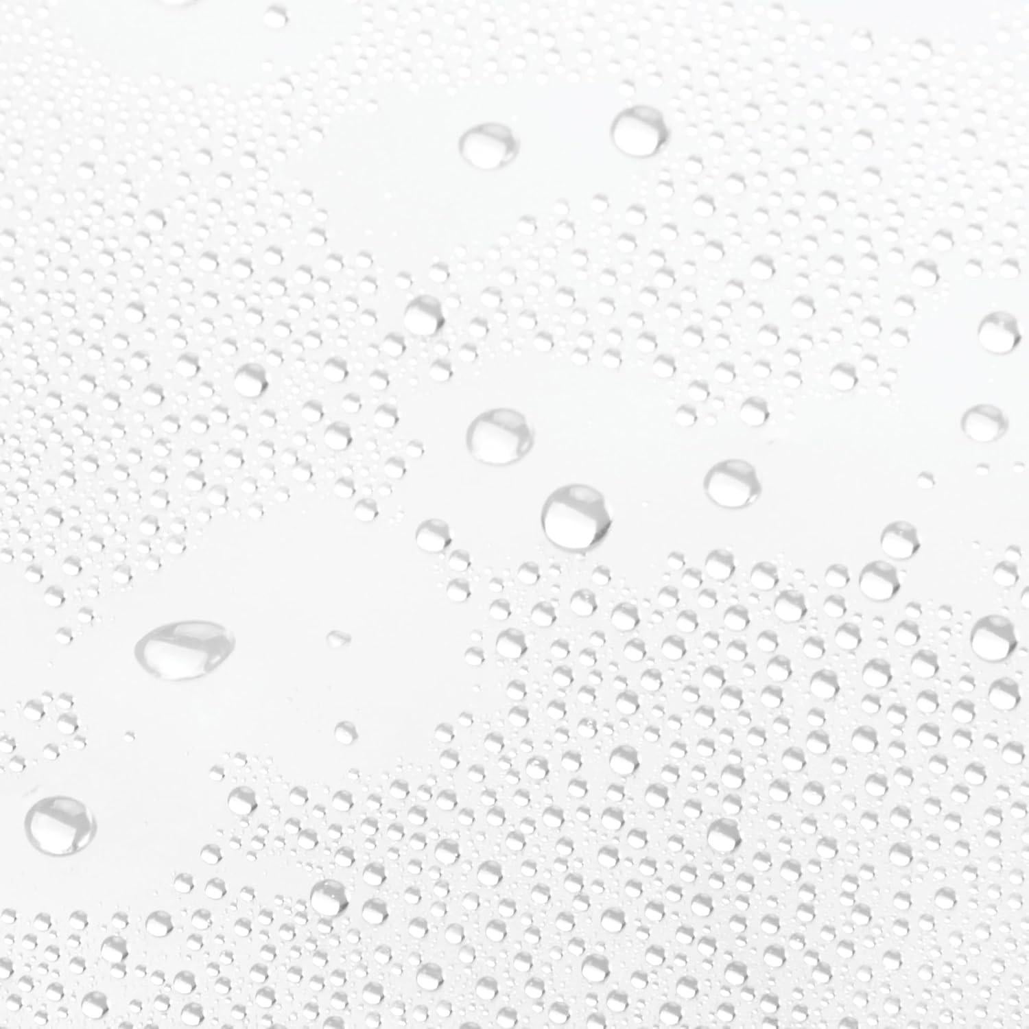 Cortina de Ducha PEVA iDesign Impermeable 182.88 cm Transparente