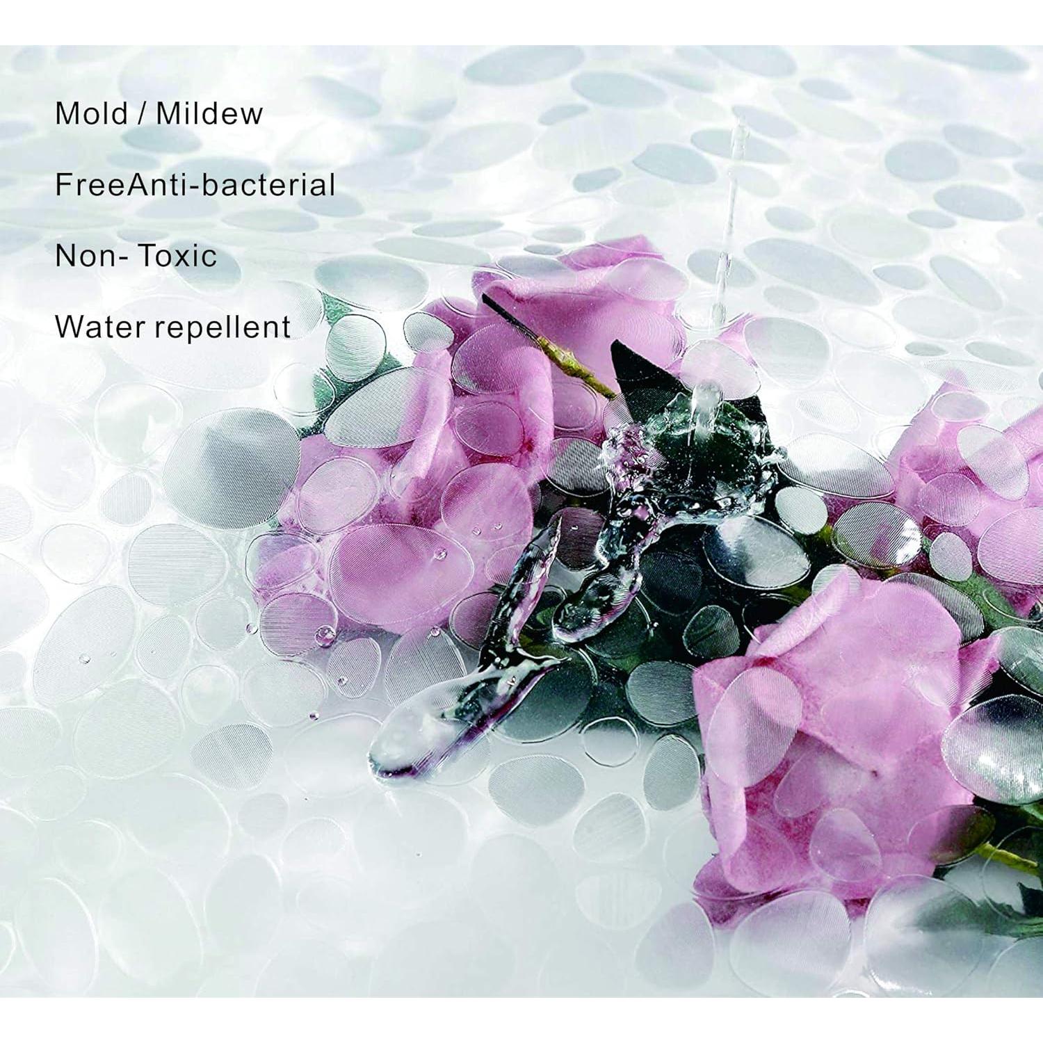 Forro de Cortina de Ducha SUJAYU 182.88x182.88 cm Semitransparente