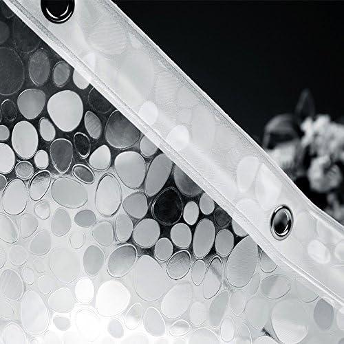 Cortina de Ducha EurCross 183x244 cm EVA Impermeable 3D