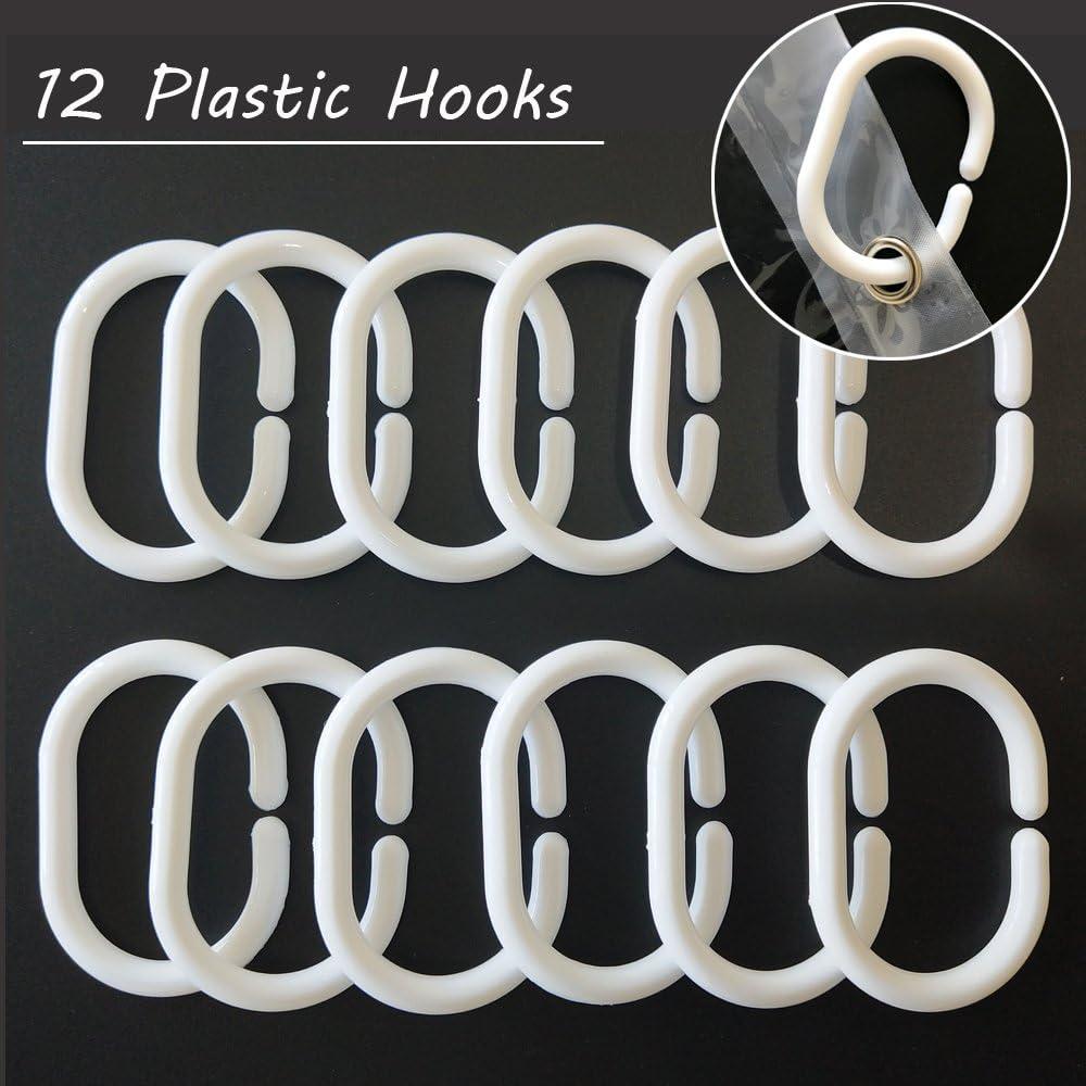 Cortina de Ducha EurCross 183x244 cm EVA Impermeable 3D