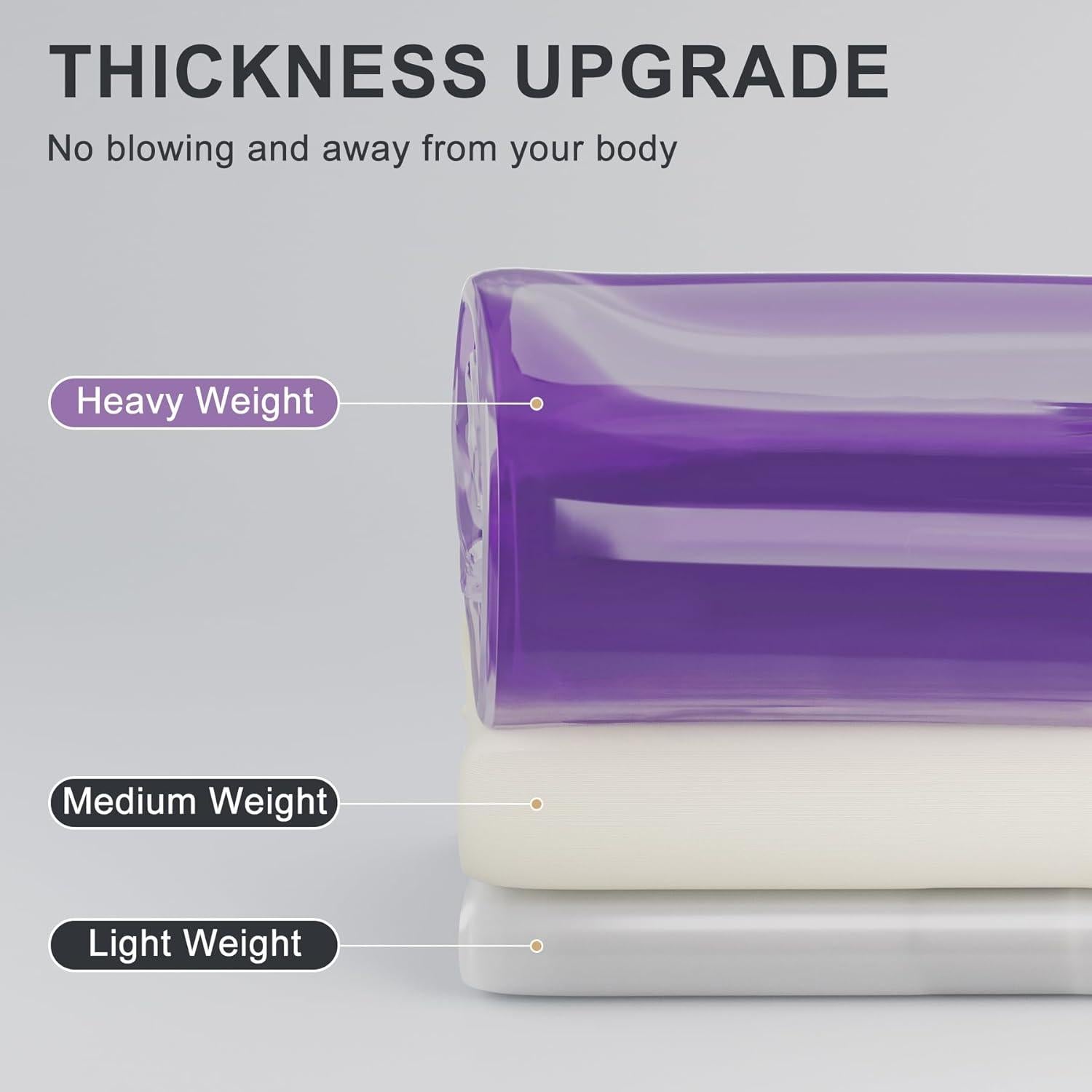 Cortina de Ducha AmazerBath 72x72 cm Lavanda Arcoíris 100% EVA