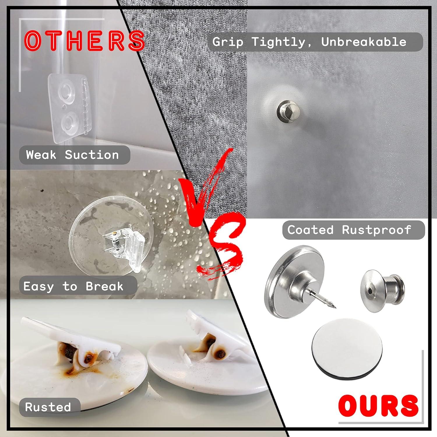 Forro de Ducha Blanco Arayarser 72x72cm Impermeable PEVA