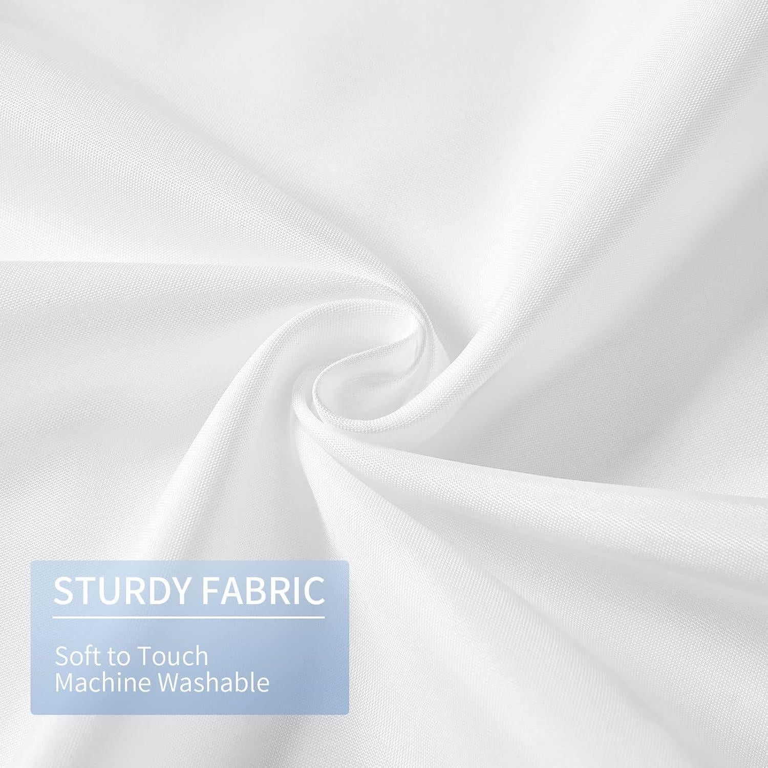 Cortina de Ducha Impermeable Gibelle 72x72 cm con Ojetes