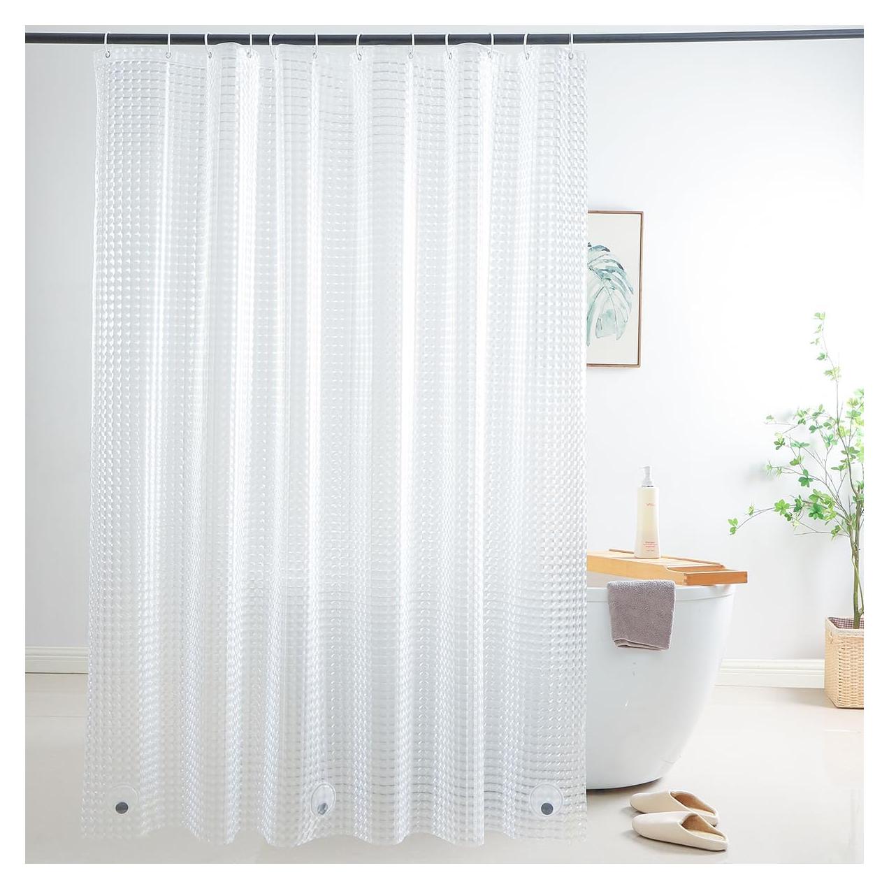 Forro de Ducha EVA 72x74 WellColor Cuadrado 3D Impermeable