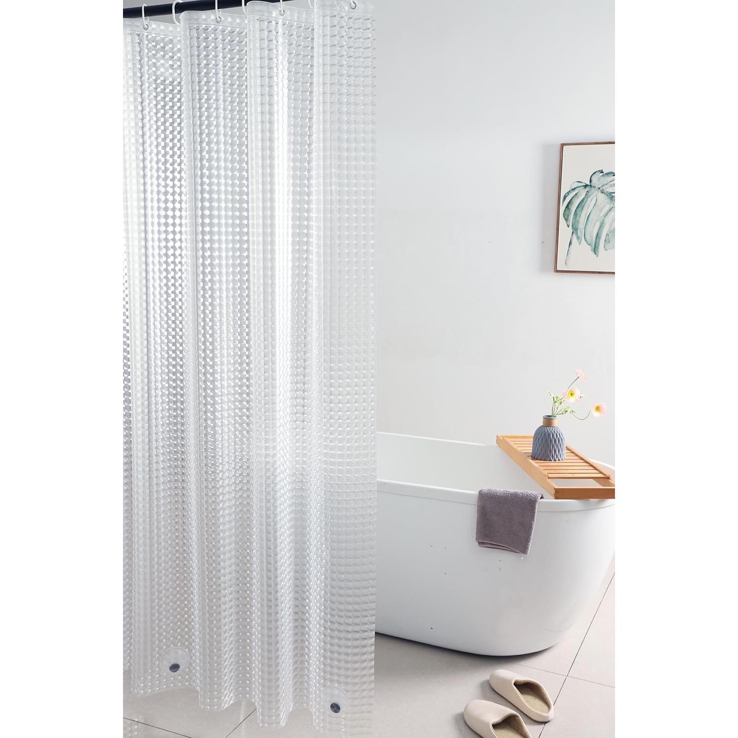 Forro de Ducha EVA 72x74 WellColor Cuadrado 3D Impermeable