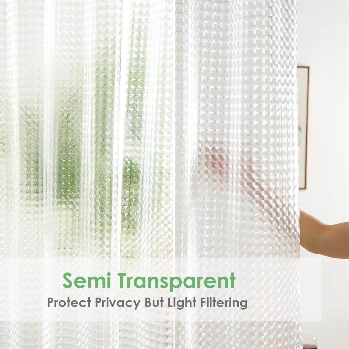 Forro de Ducha EVA 72x74 WellColor Cuadrado 3D Impermeable