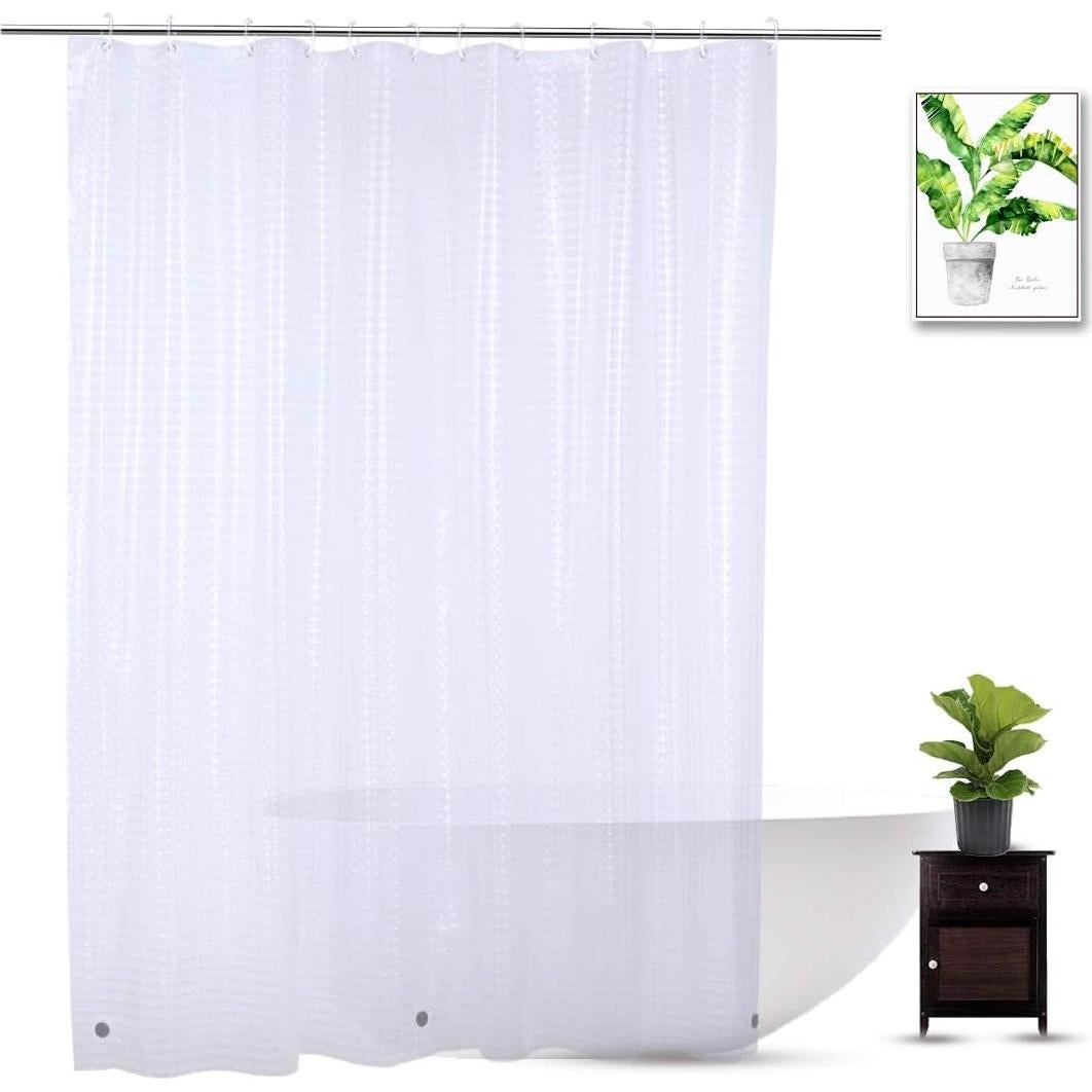 Forro de Ducha EVA 72x74 WellColor Cuadrado 3D Impermeable