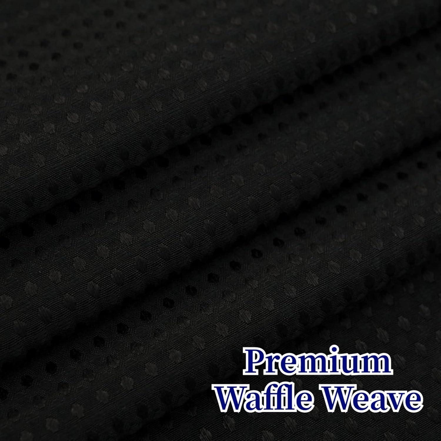 Cortina de Ducha CYPL 71x74cm Negra Impermeable con Forro