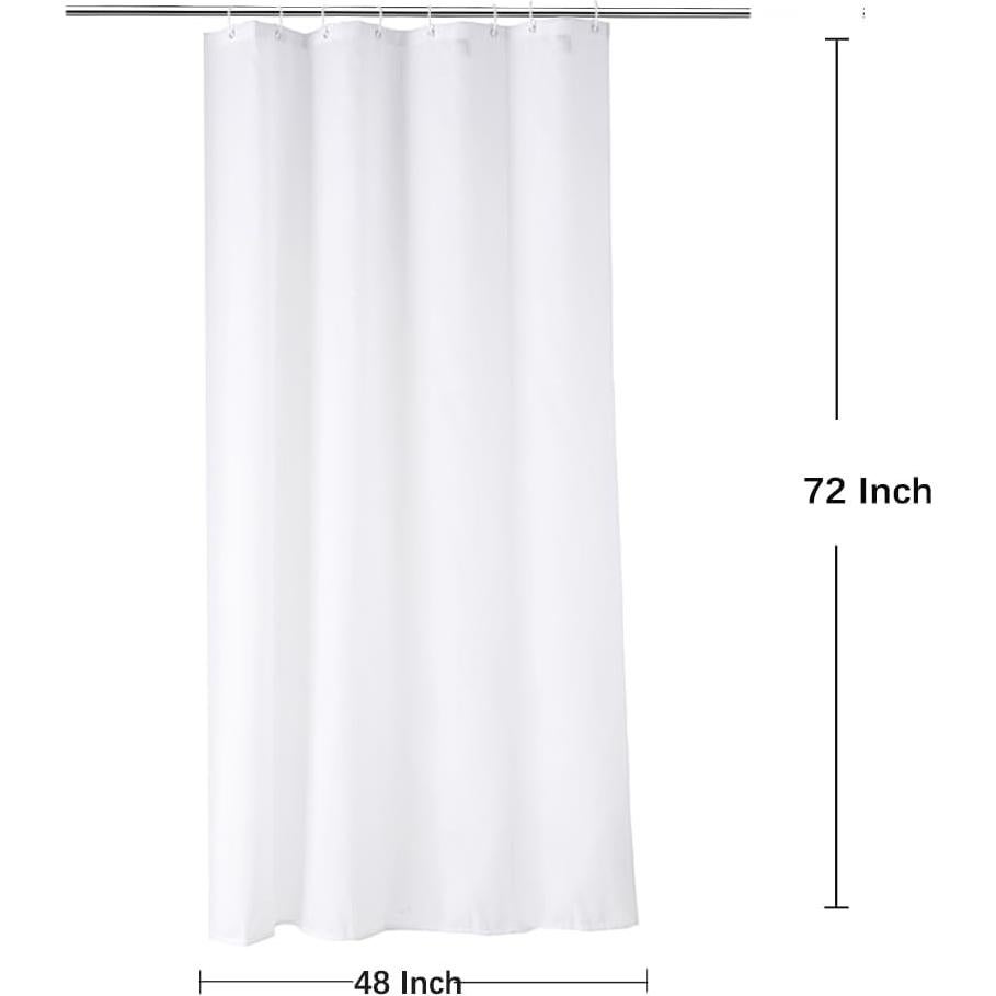 Forro de Ducha de Tela WellColor 48x72cm Blanco Lavable