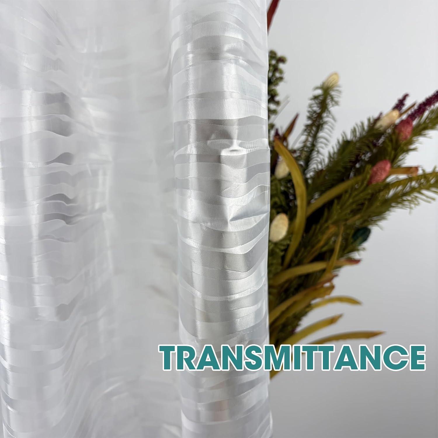 Funda de Ducha PEVA TRIMENGO 178x183 cm Impermeable Ondulada