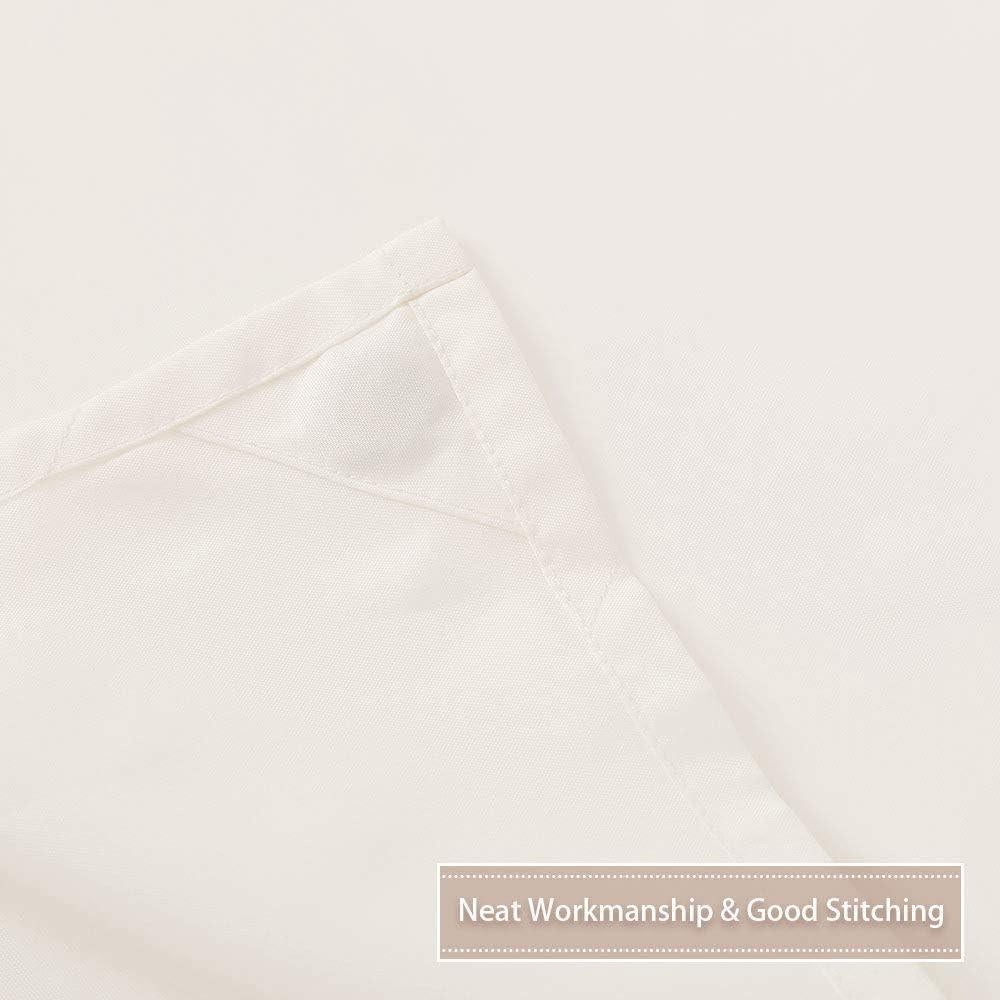 Cortina de Ducha CAROMIO 100% Impermeable Marfil 182.88x182.88 cm