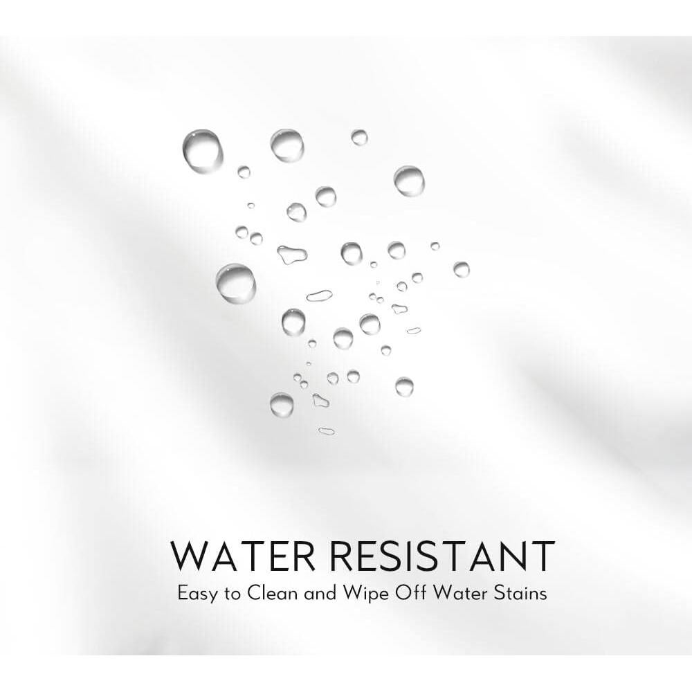 Forro de Cortina de Ducha FGY 180x180 cm Impermeable PEVA Blanco