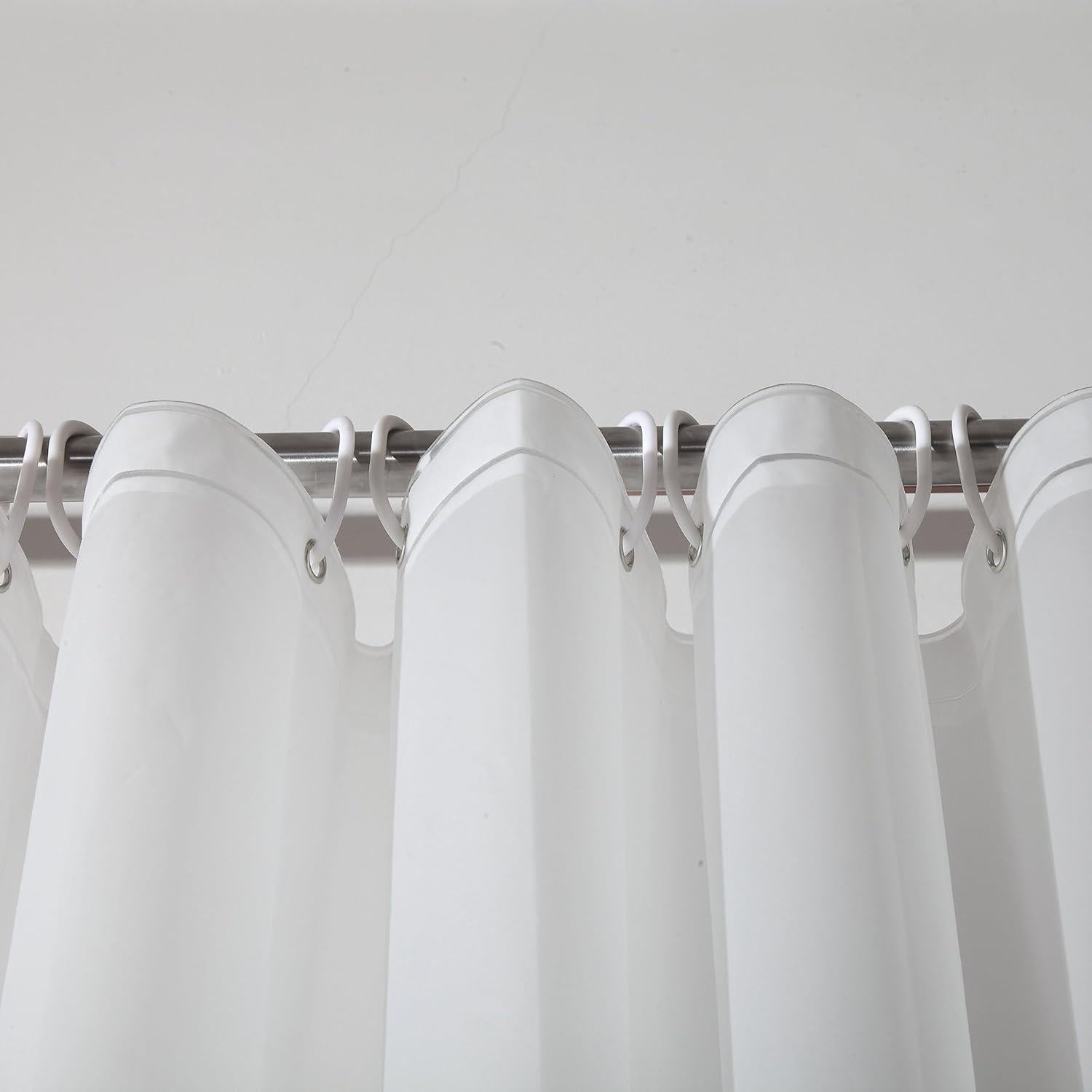 Forro de Ducha Ghooss PEVA 72x72 cm Impermeable - Paquete de 2