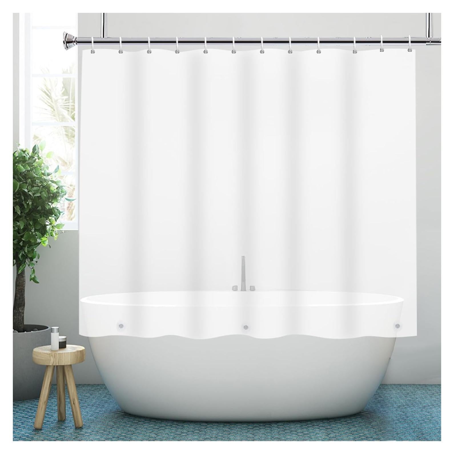 Cortina de Ducha Corta Gipsighila 70x60 cm PEVA Impermeable