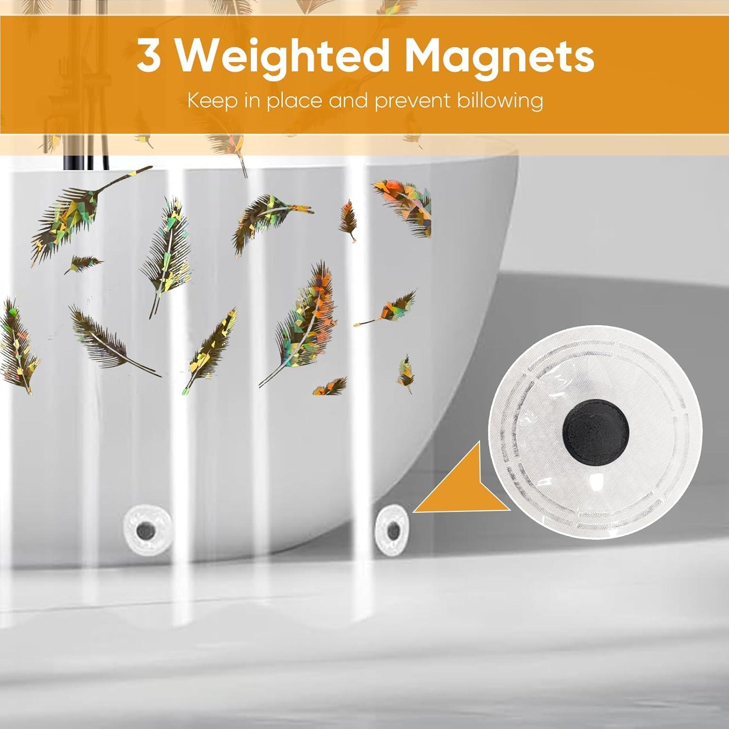 Forro de Ducha Holográfico TRIMENGO 178x183 cm PEVA Impermeable