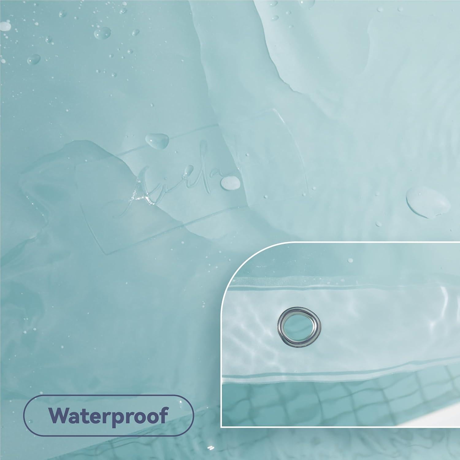 Cortina de Ducha AIRLAKE EVA Frosted 1.83m x 1.83m Impermeable