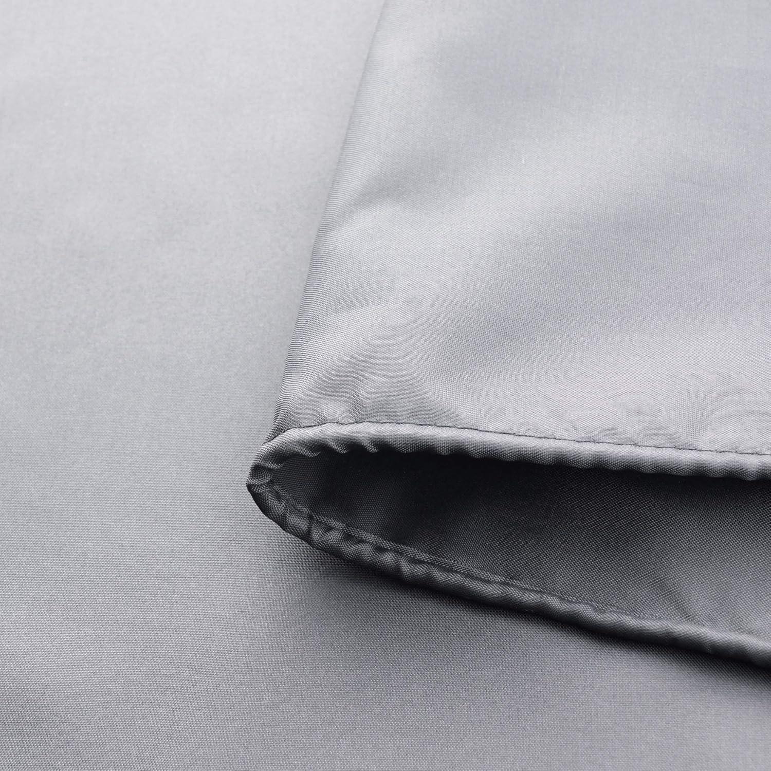 Cortina de Ducha AooHome 72x66 cm Impermeable Gris Claro