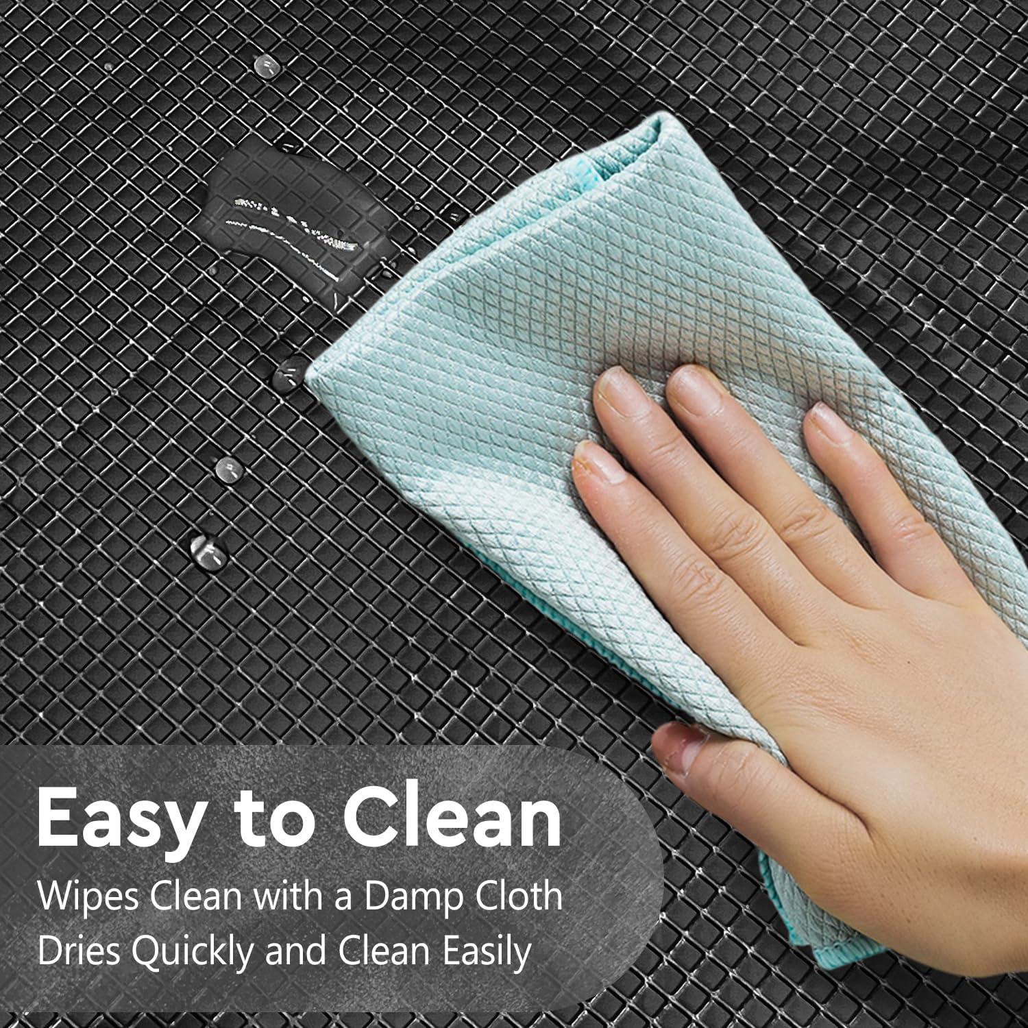 Cortina de Ducha Tititex Negra 72x72 cm PEVA Impermeable