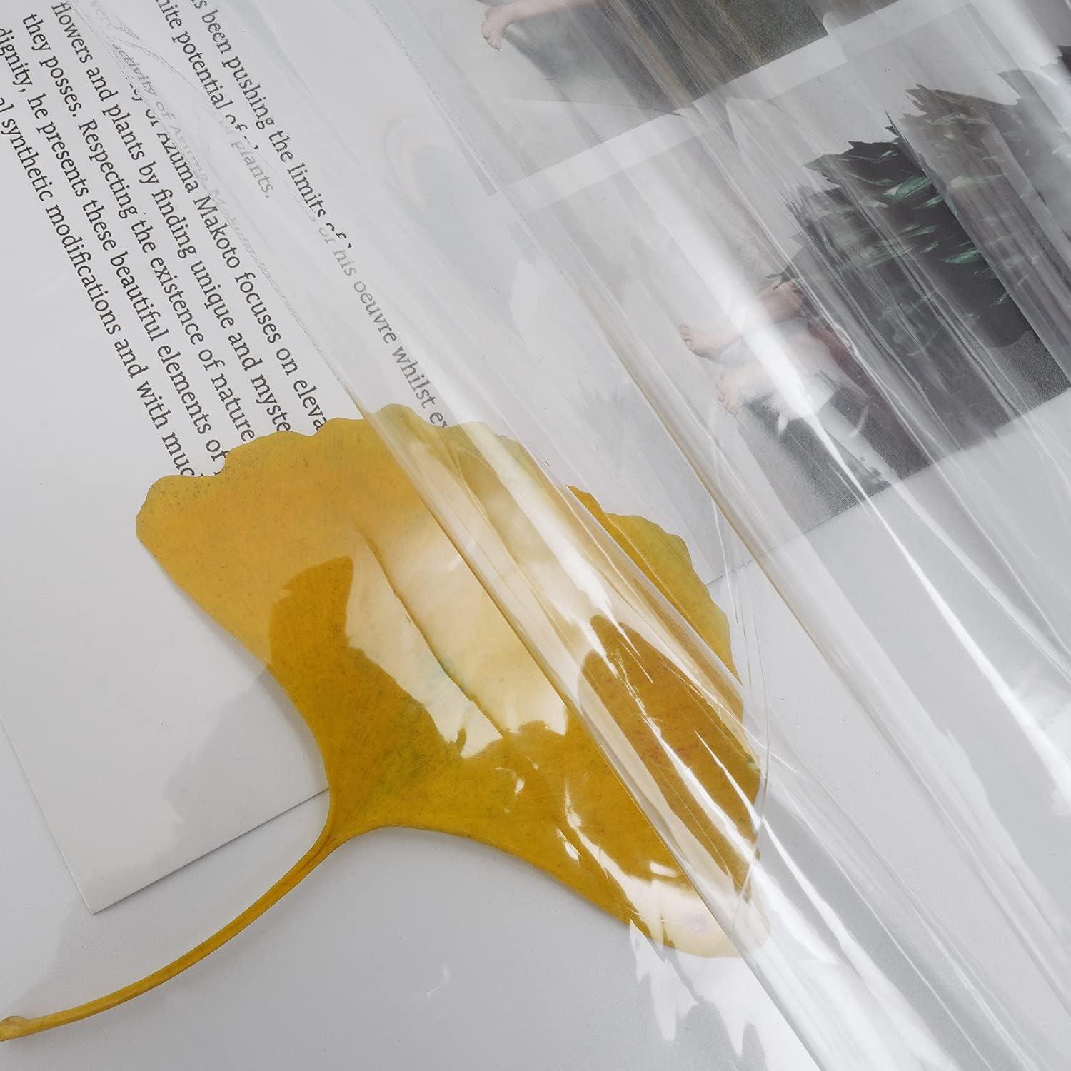 Cortina de Ducha UFRIDAY 72x80 cm Transparente EVA Impermeable