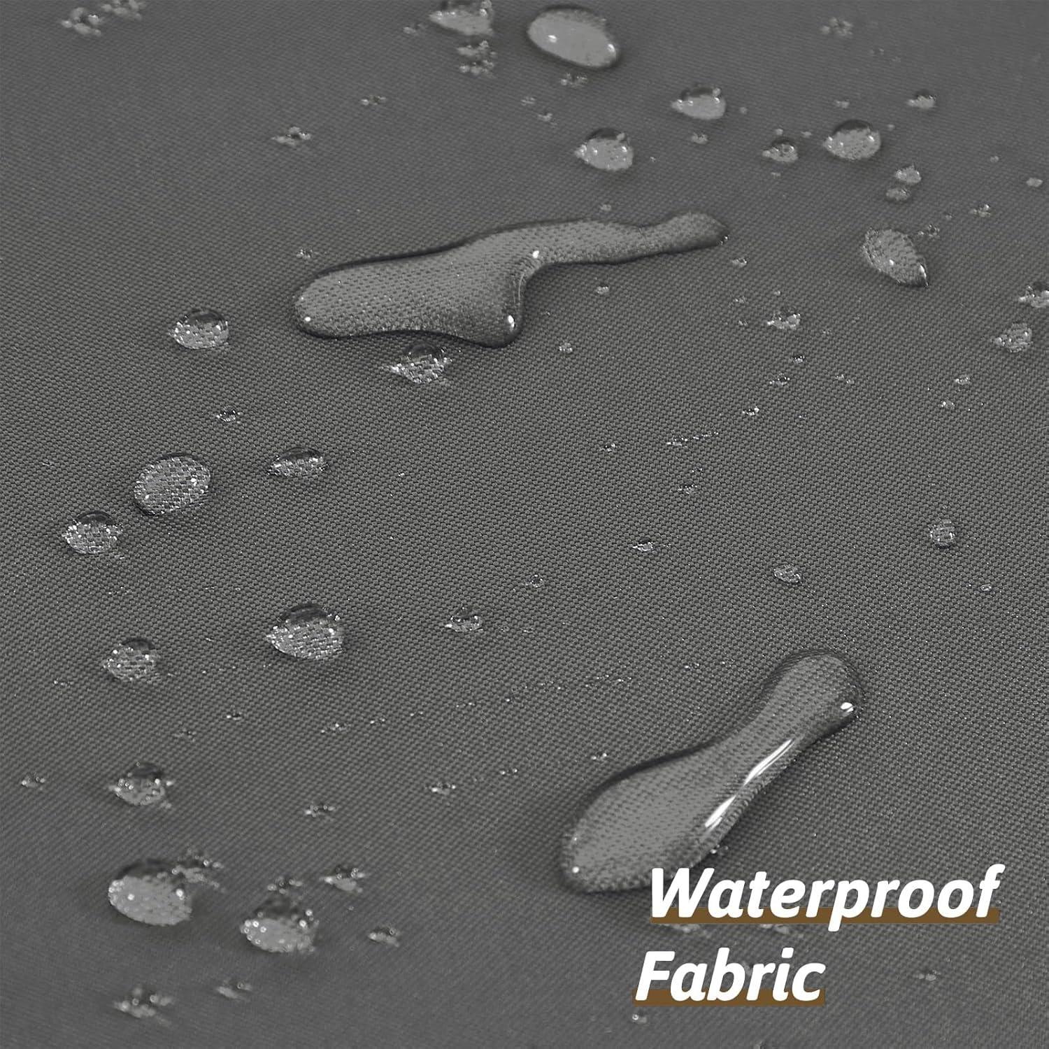 Cortina de Ducha Sin Gancho Furlinic 91x183 cm Gris Oscuro