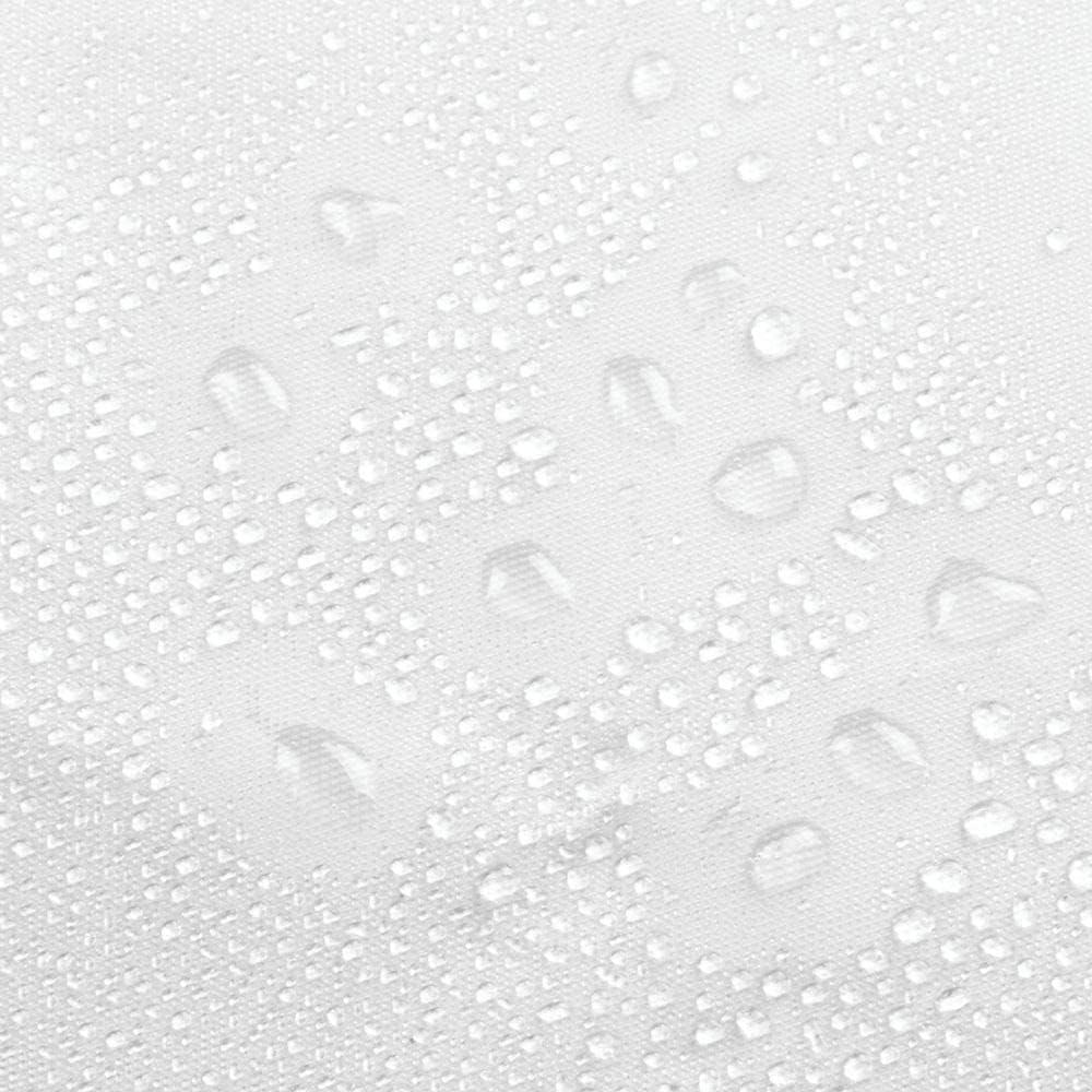 Cortina de Ducha Blanca 152.4 x 182.88 cm PEVA De-Mediocre